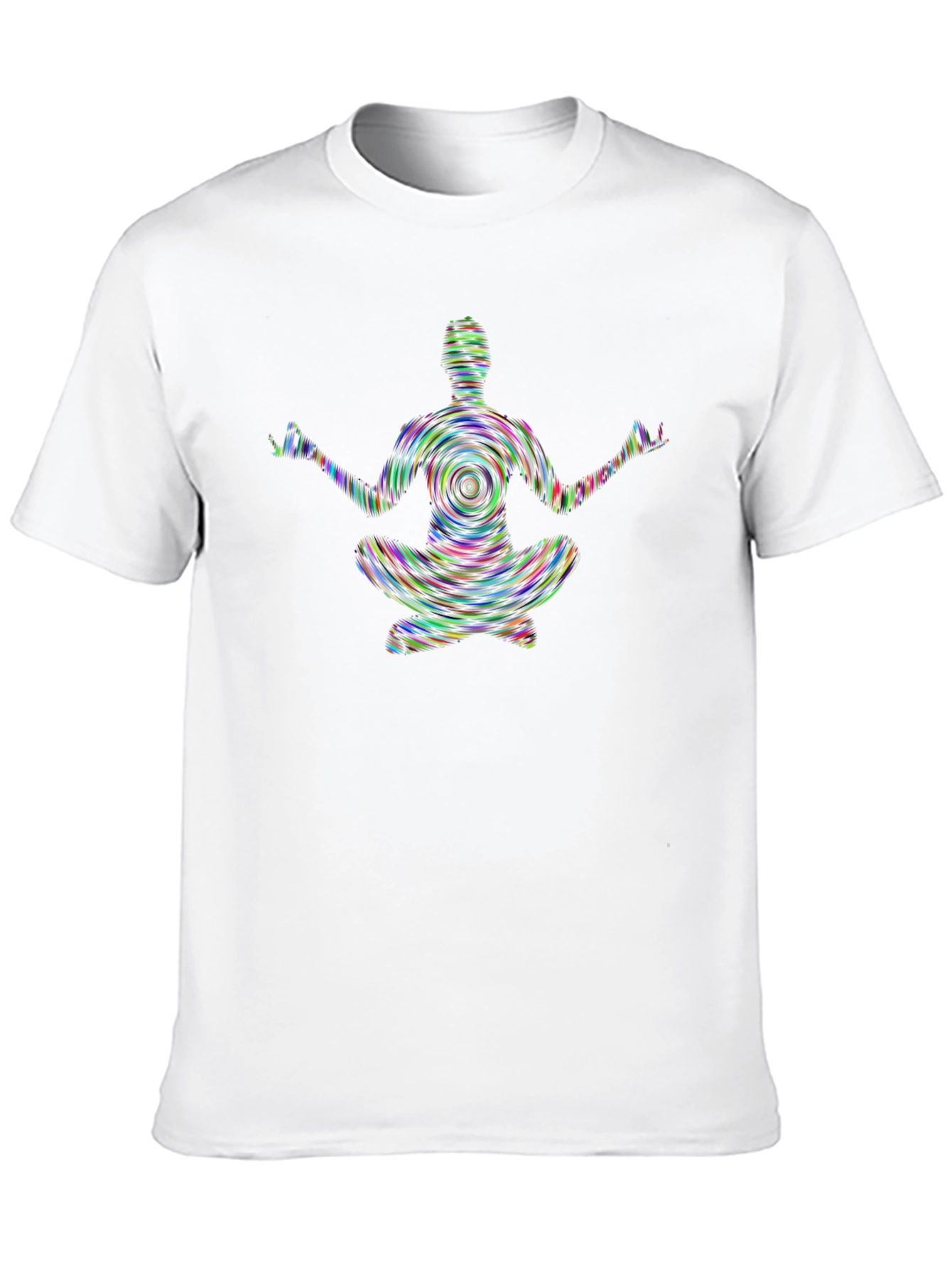 Zen Meditation T-Shirt - Psychedelic Yoga Design
