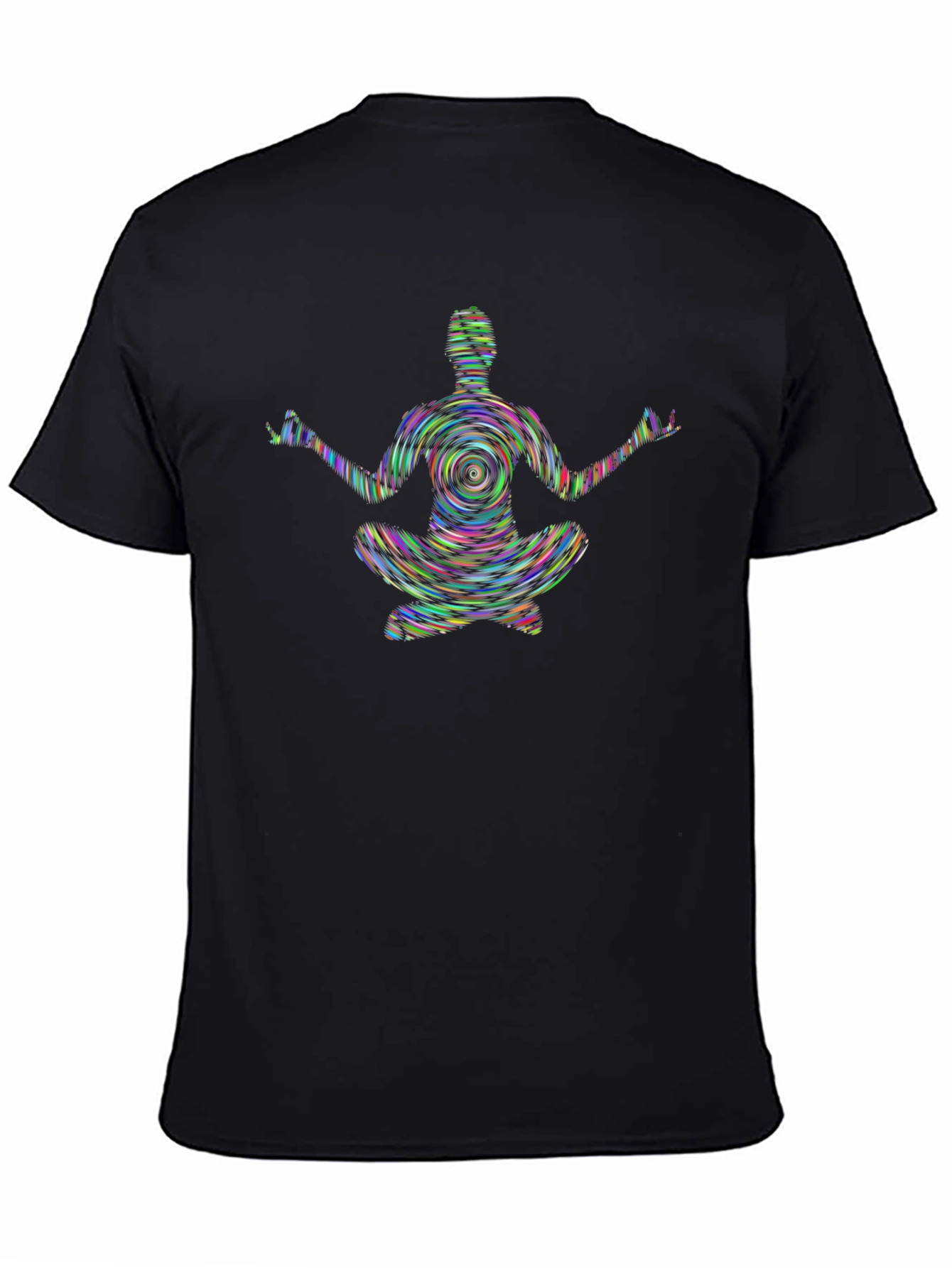 Zen Meditation T-Shirt - Psychedelic Yoga Design