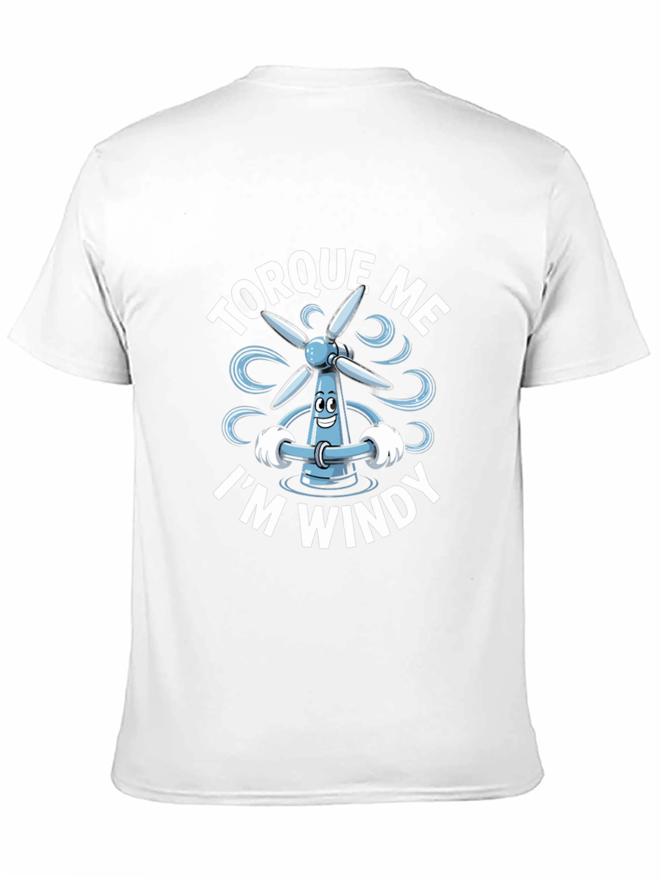 Torque Me Im Windy Black T-Shirt