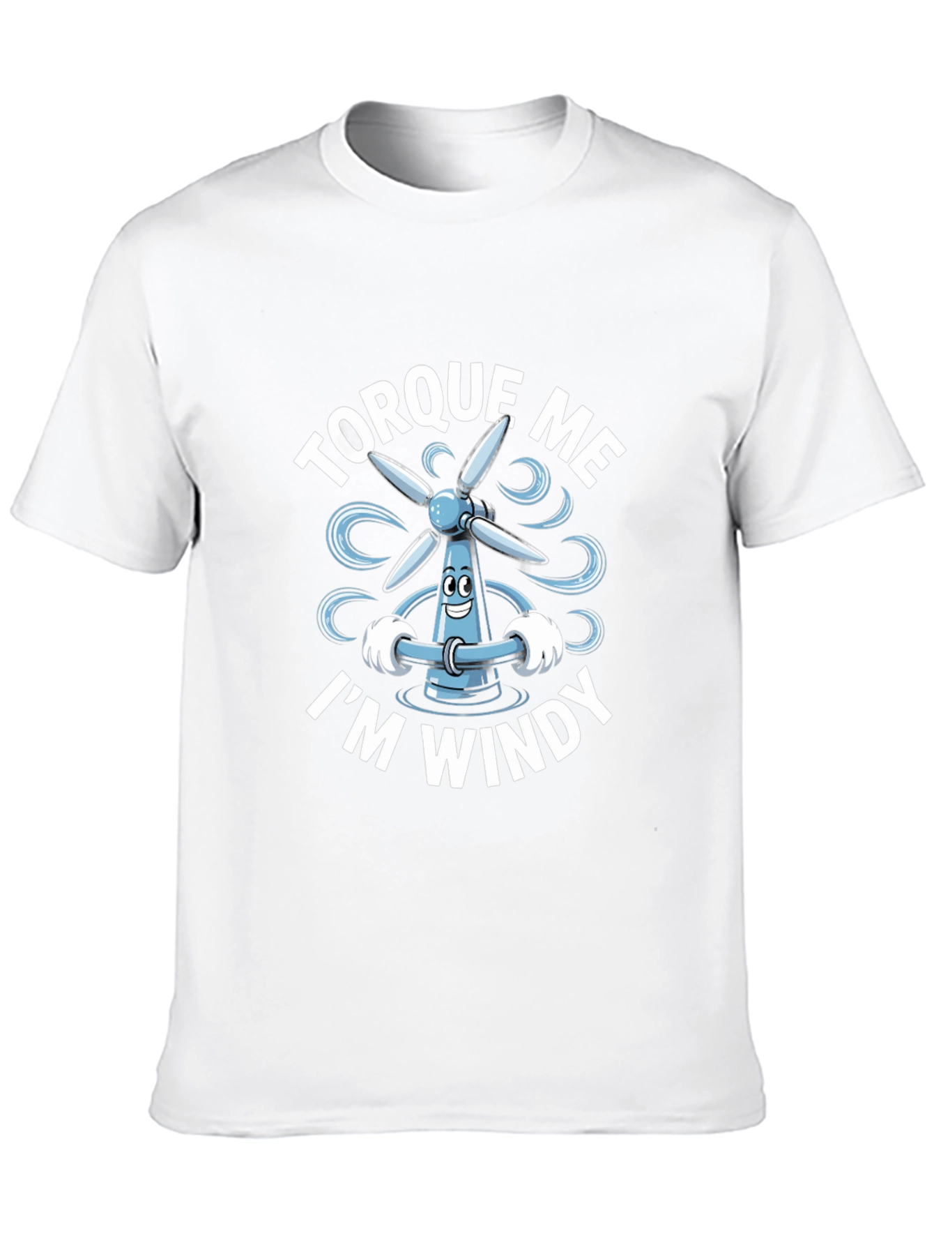 Torque Me Im Windy Black T-Shirt