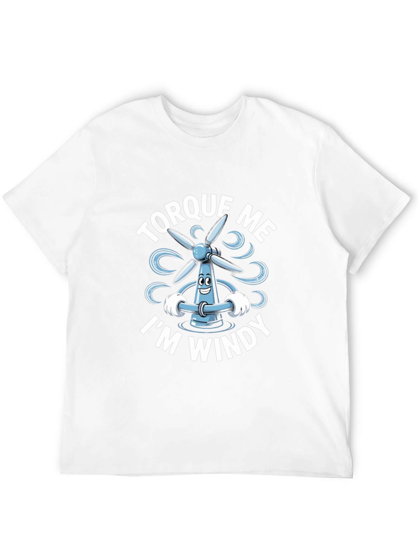 Torque Me Im Windy Black T-Shirt