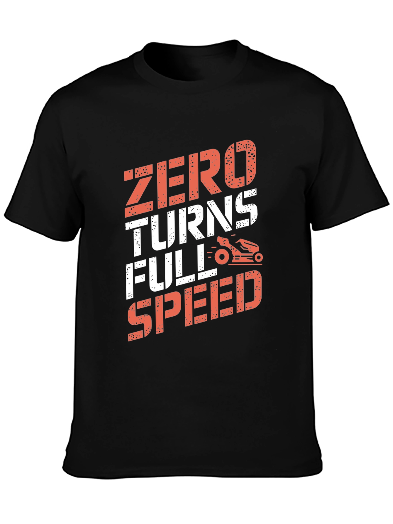 Zero Turns Full Speed Graphic Tee - Black