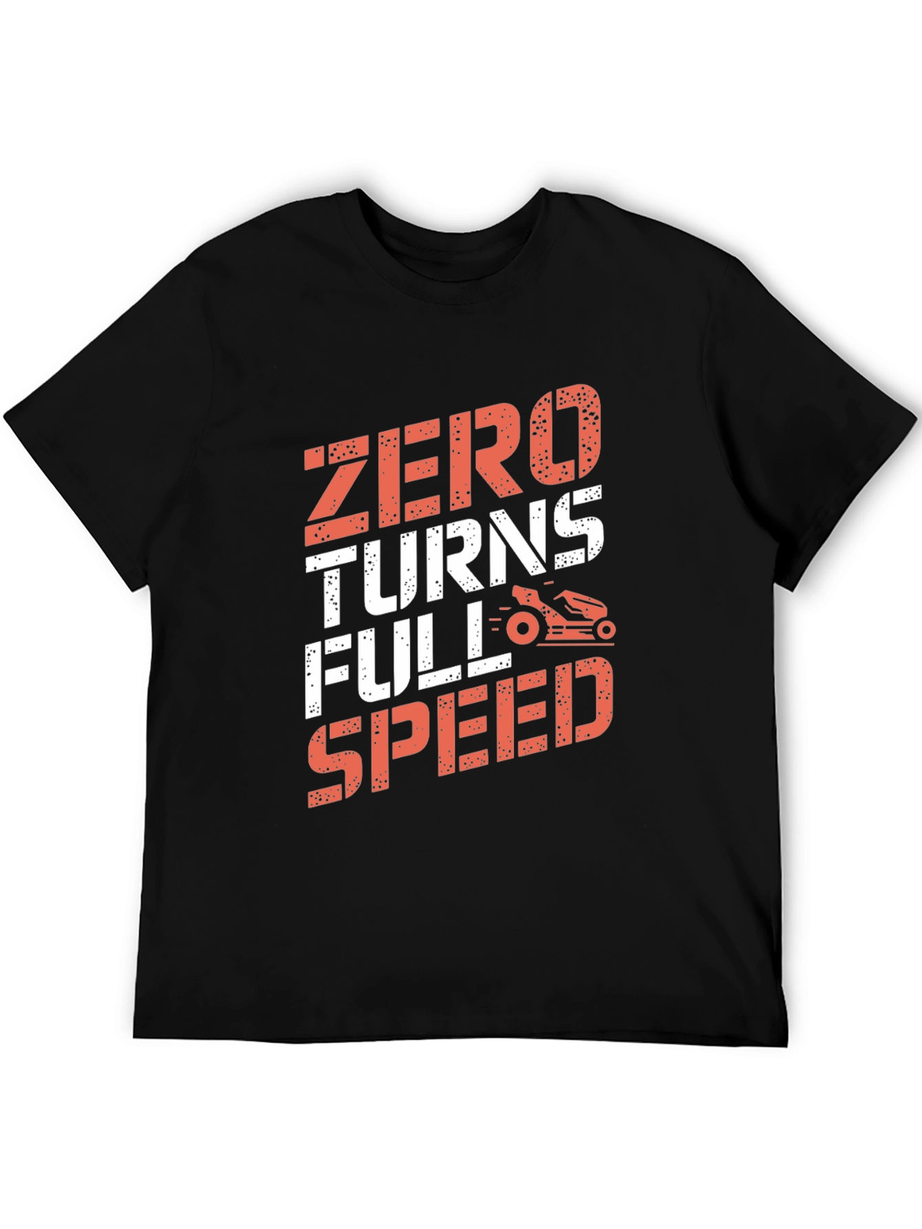Zero Turns Full Speed Graphic Tee - Black