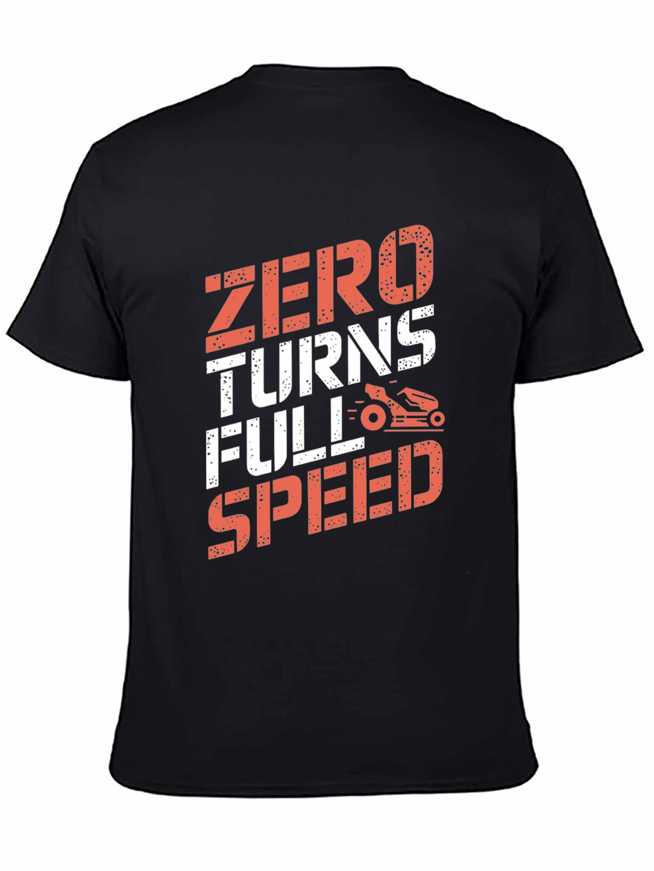 Zero Turns Full Speed Graphic Tee - Black