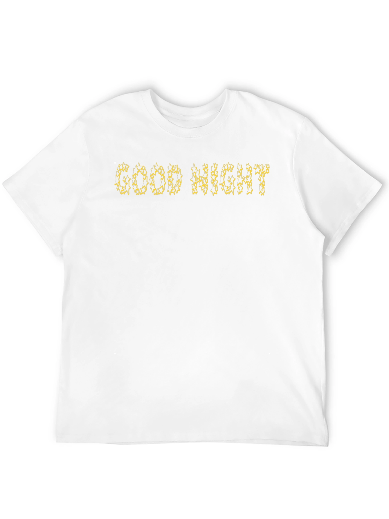 Good Night Black Crew Neck T-Shirt
