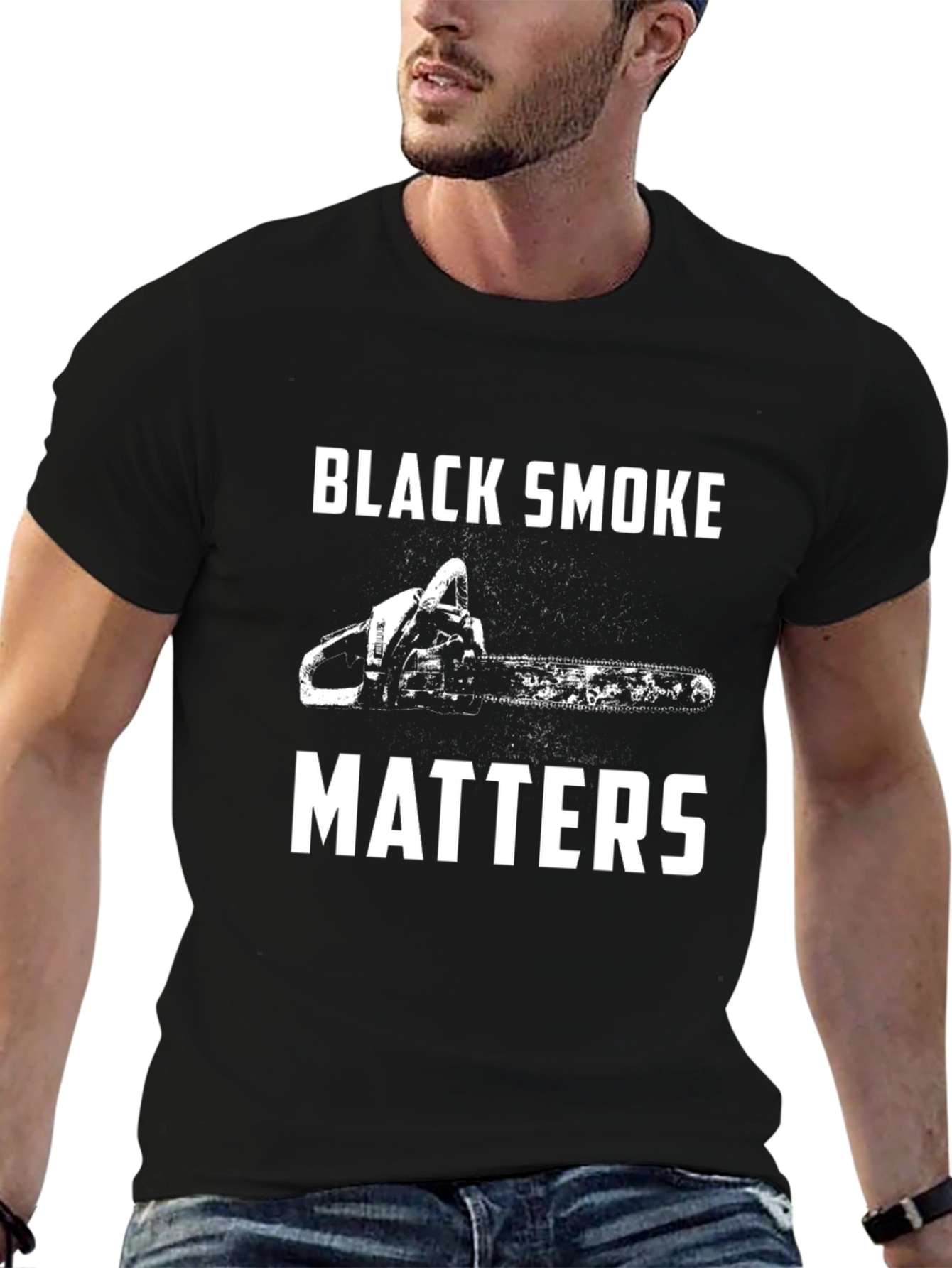 Black Smoke Matters Graphic T-Shirt