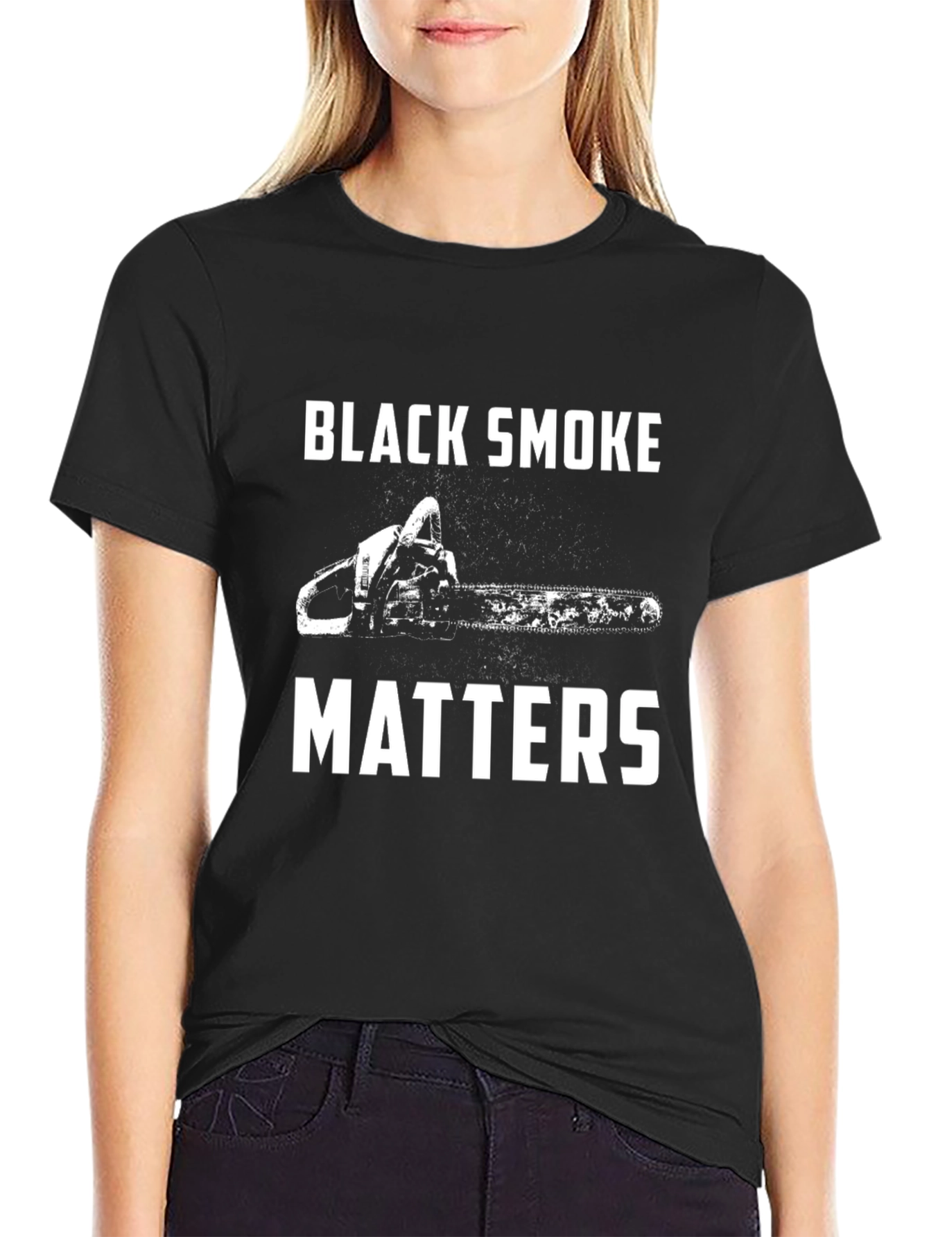 Black Smoke Matters Graphic T-Shirt
