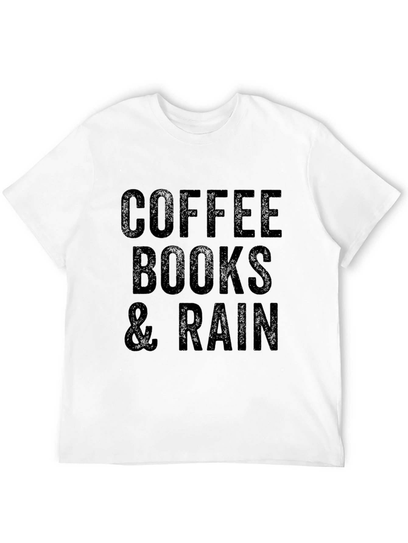 Coffee Books & Rain T-Shirt