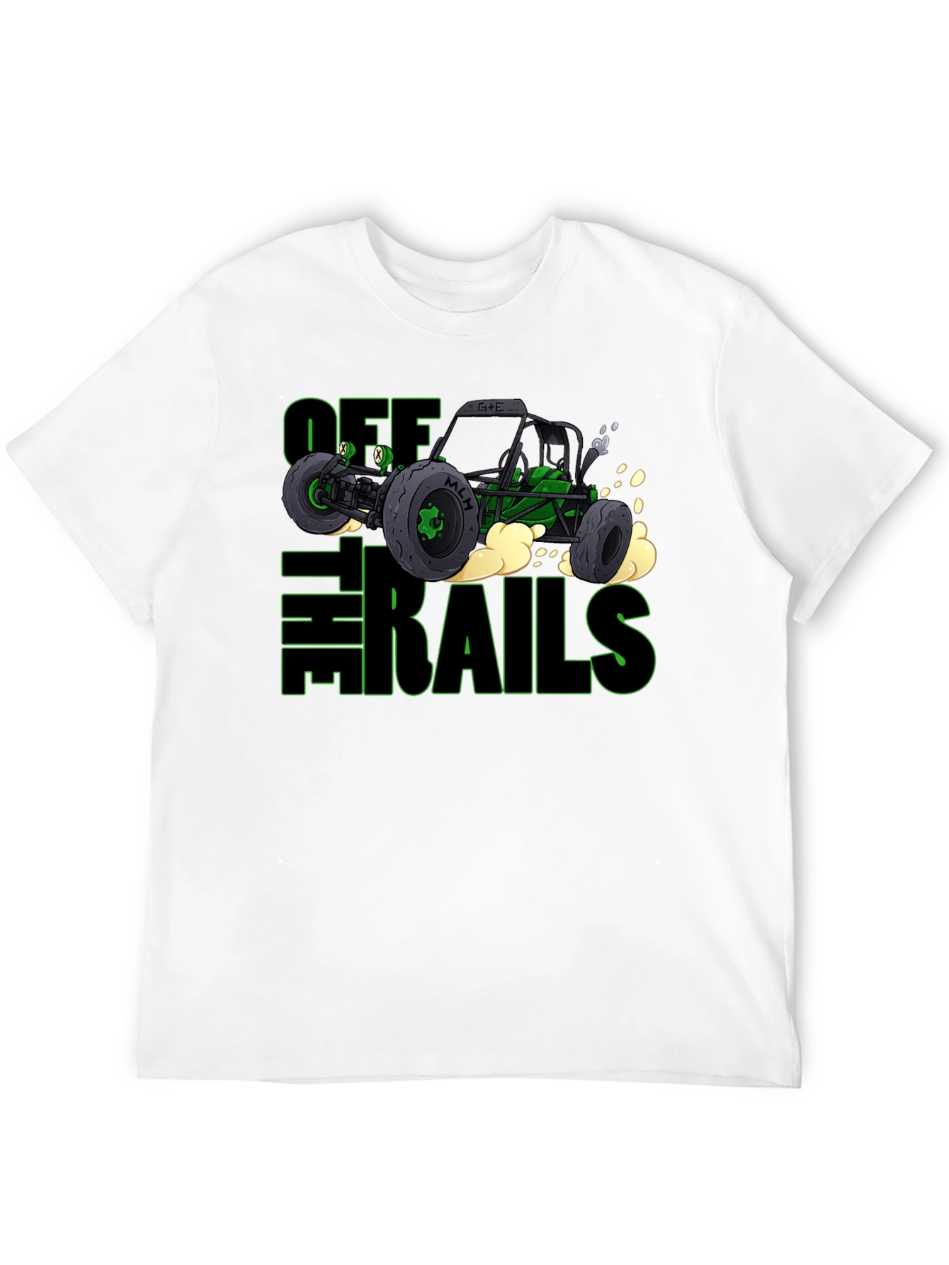 Off The Rails Graphic Tee - Black