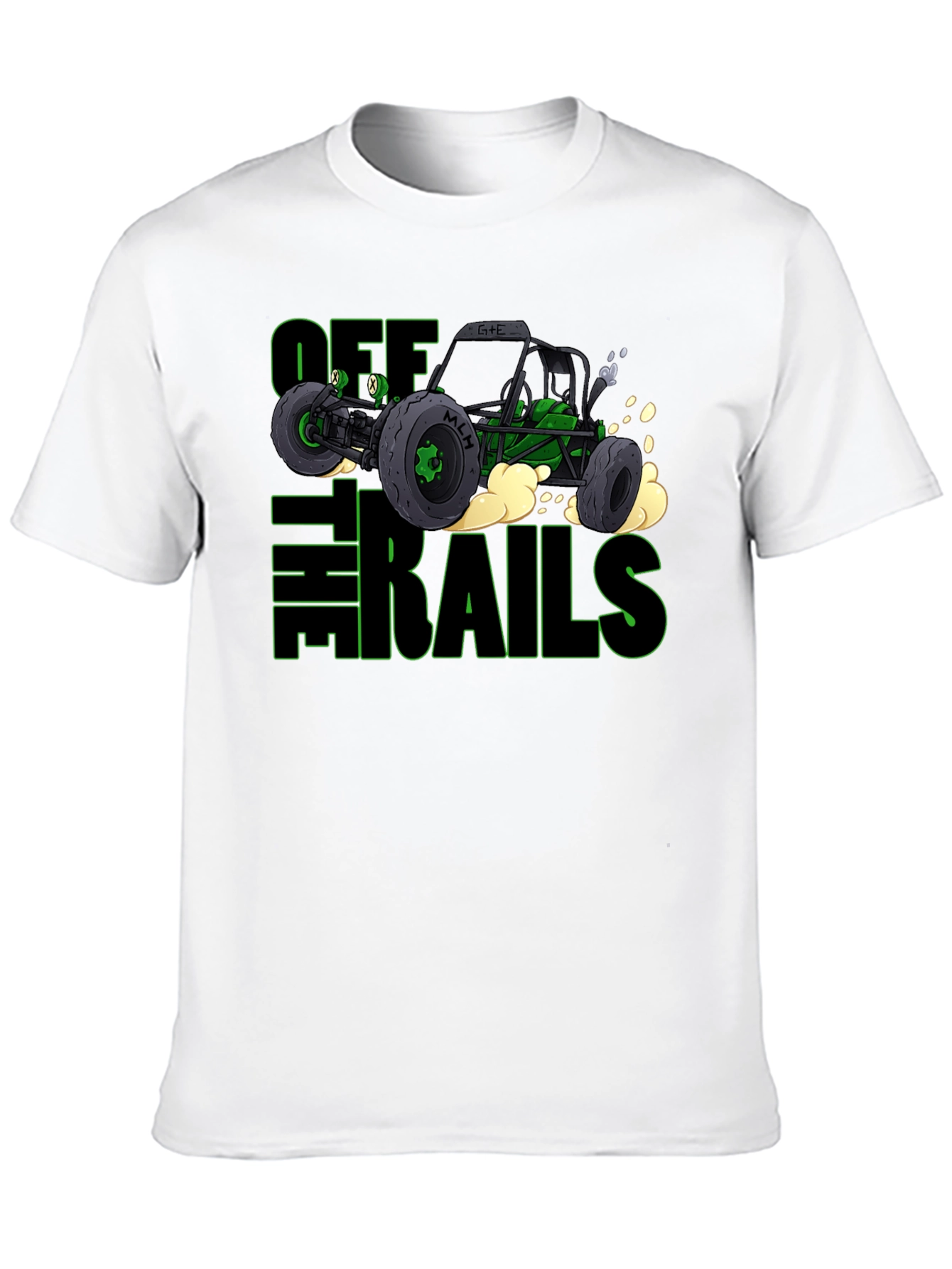 Off The Rails Graphic Tee - Black