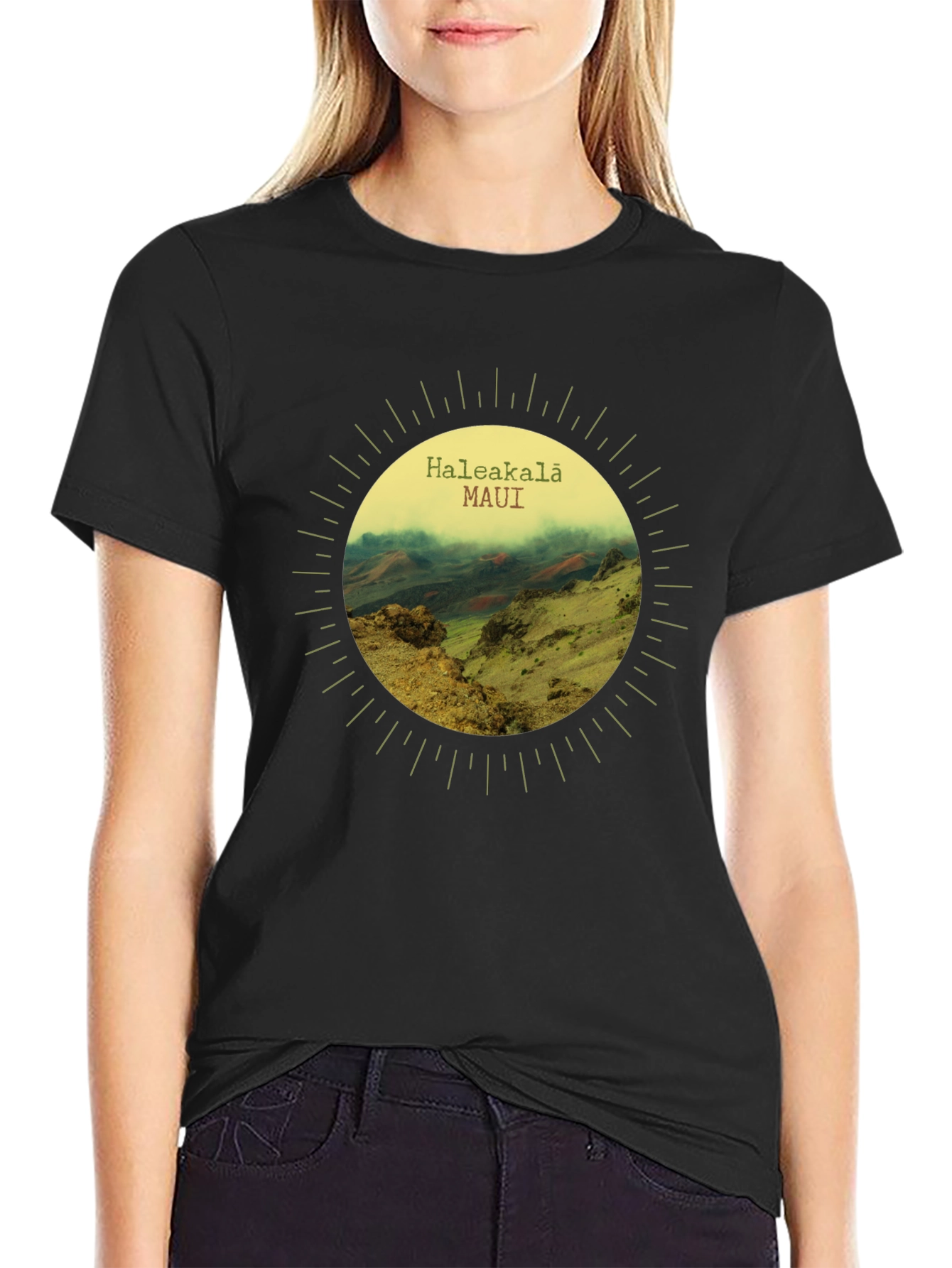 Haleakalā Maui Graphic Tee - Adventure Awaits