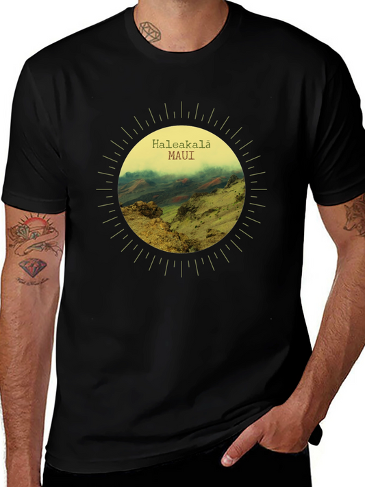 Haleakalā Maui Graphic Tee - Adventure Awaits
