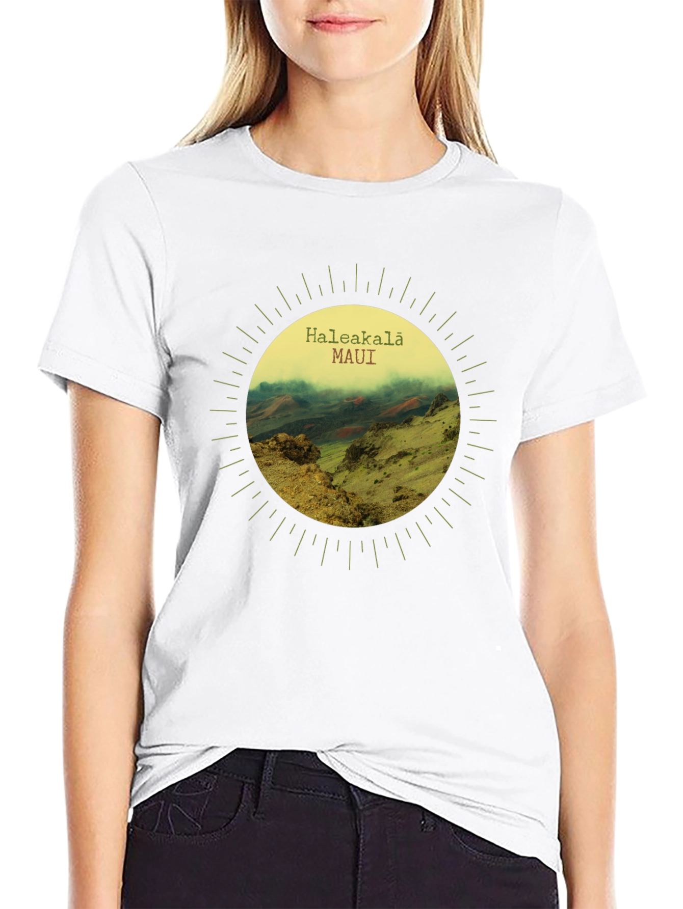 Haleakalā Maui Graphic Tee - Adventure Awaits