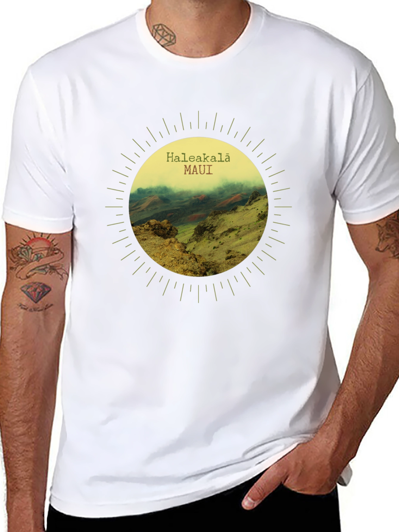 Haleakalā Maui Graphic Tee - Adventure Awaits