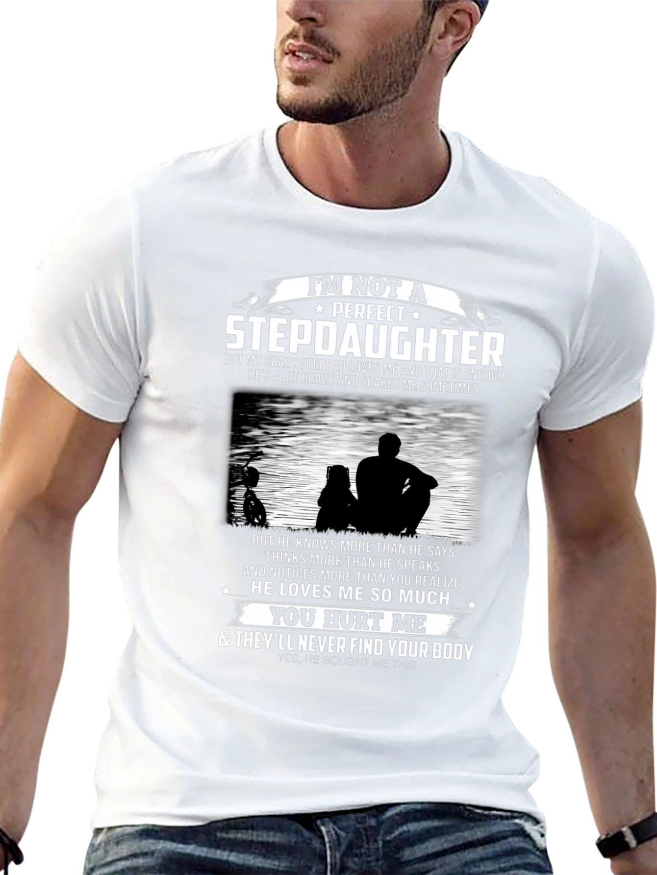 Im Not A Perfect Stepdaughter Graphic Tee