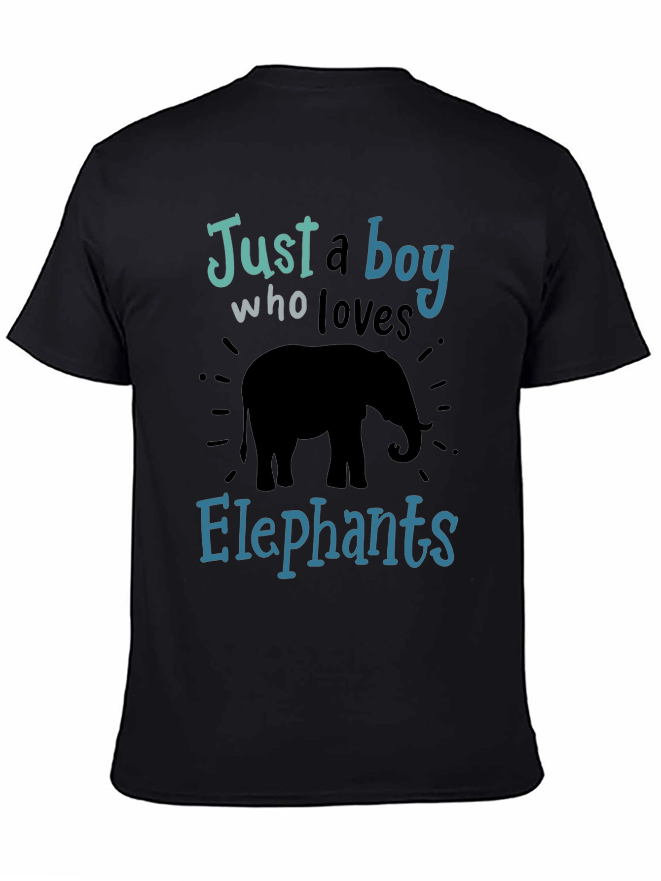 Boy Who Loves Elephants T-Shirt