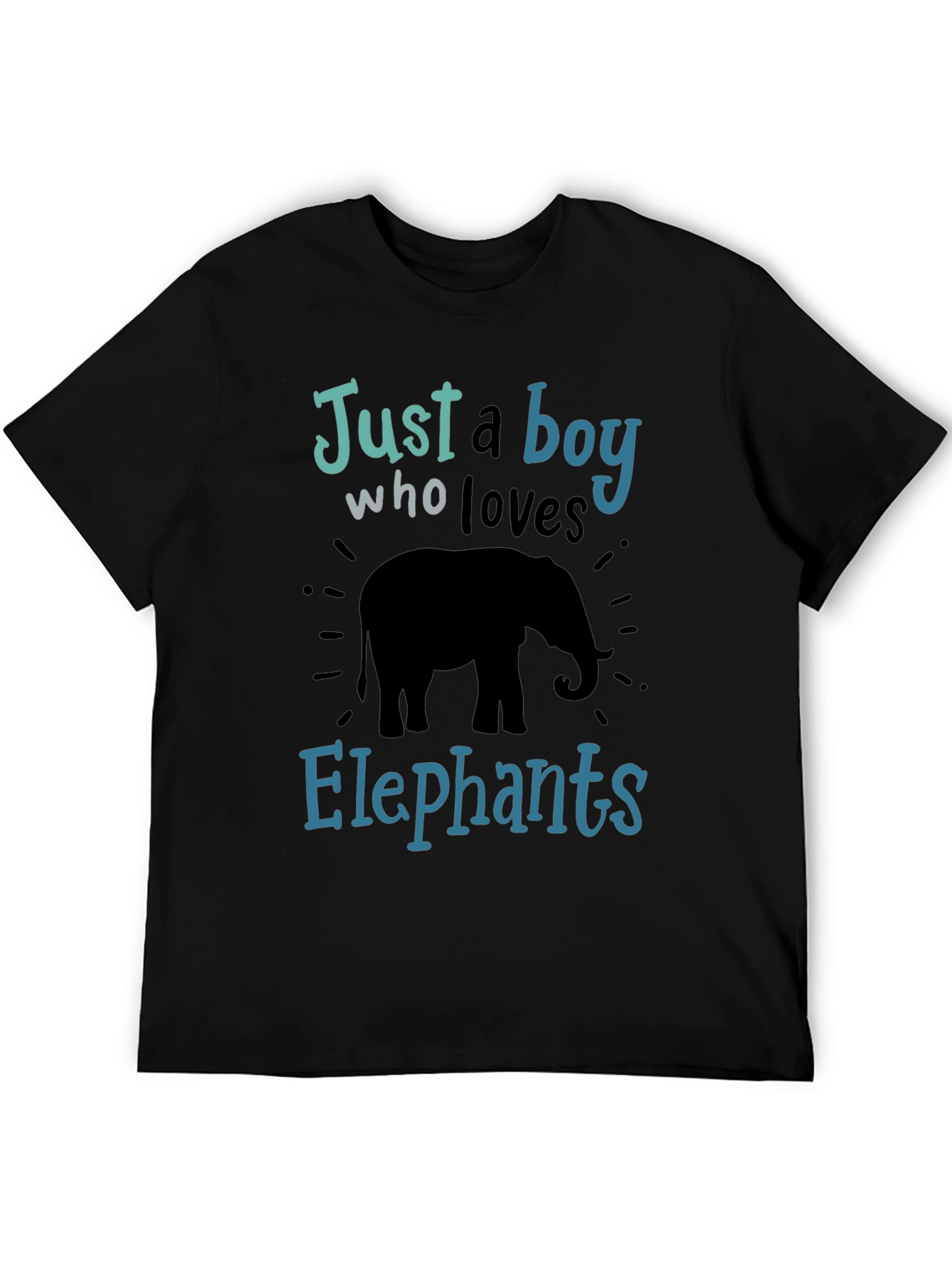 Boy Who Loves Elephants T-Shirt
