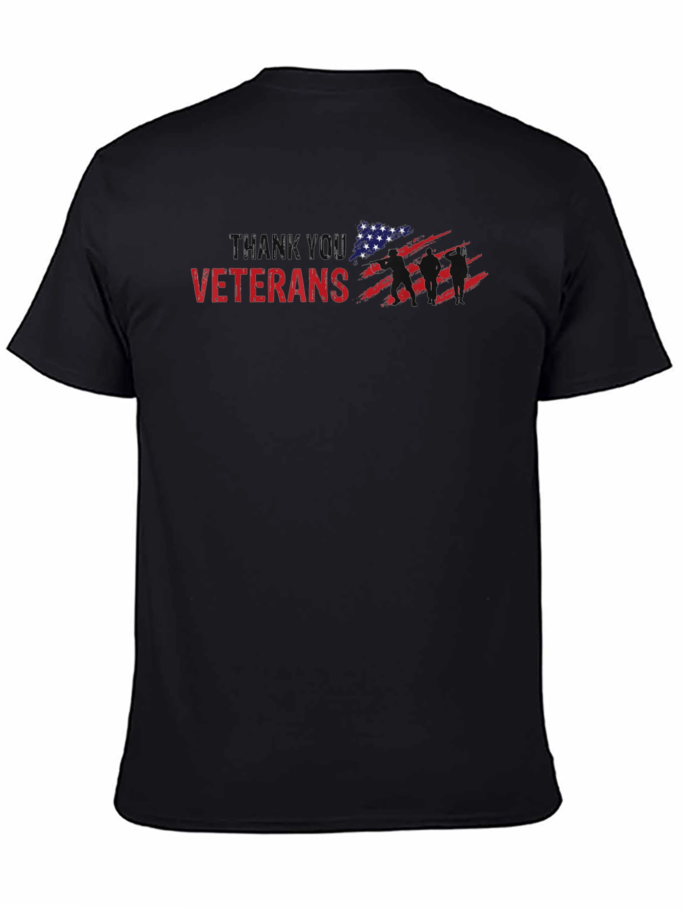Thank You Veterans T-Shirt - Patriotic Design