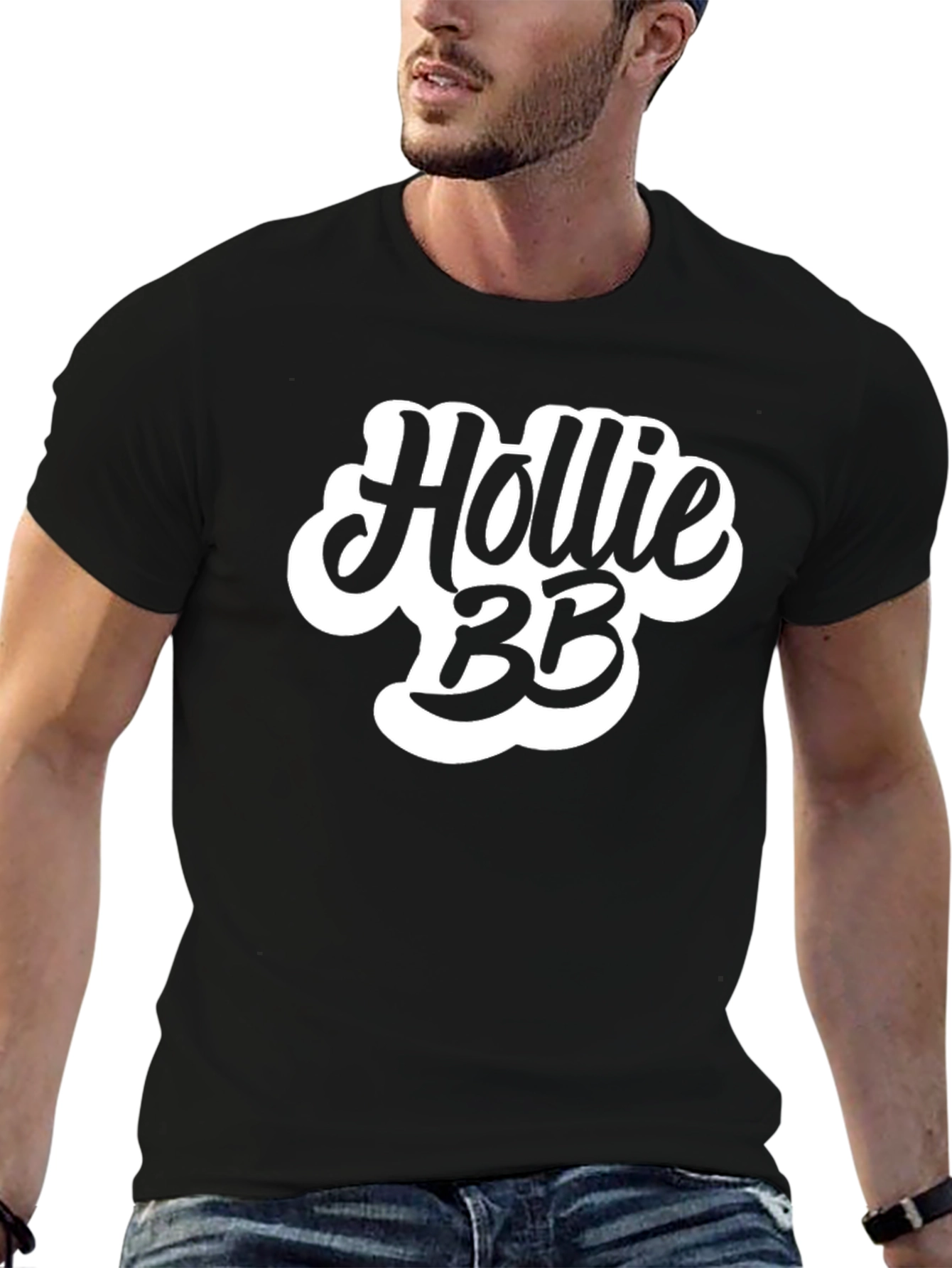 Hollie BB Black Graphic T-Shirt
