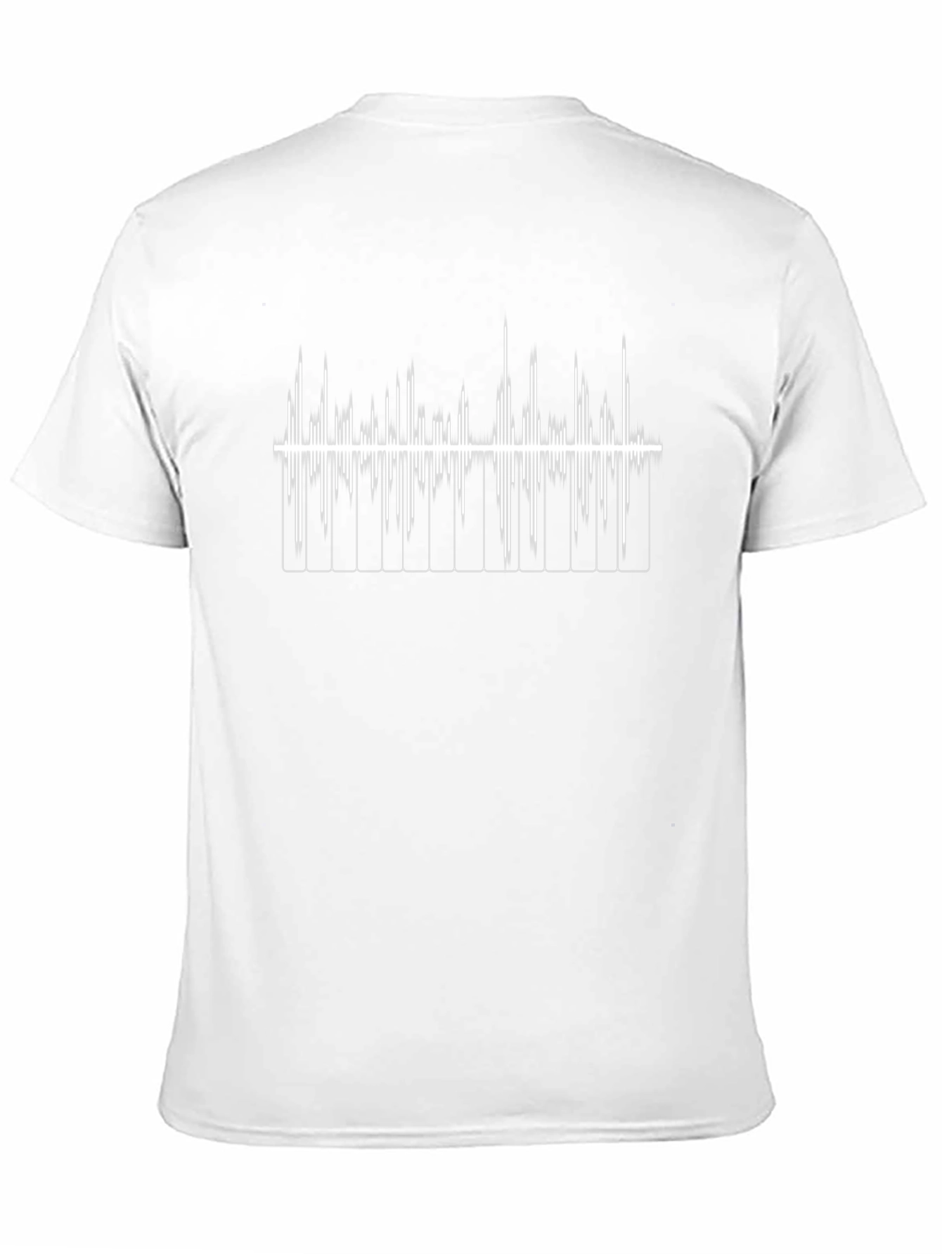 Soundwave Piano T-Shirt - Music Lover Tee