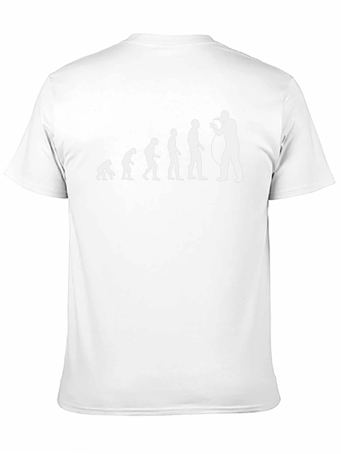 Evolution of Music Black Graphic T-Shirt