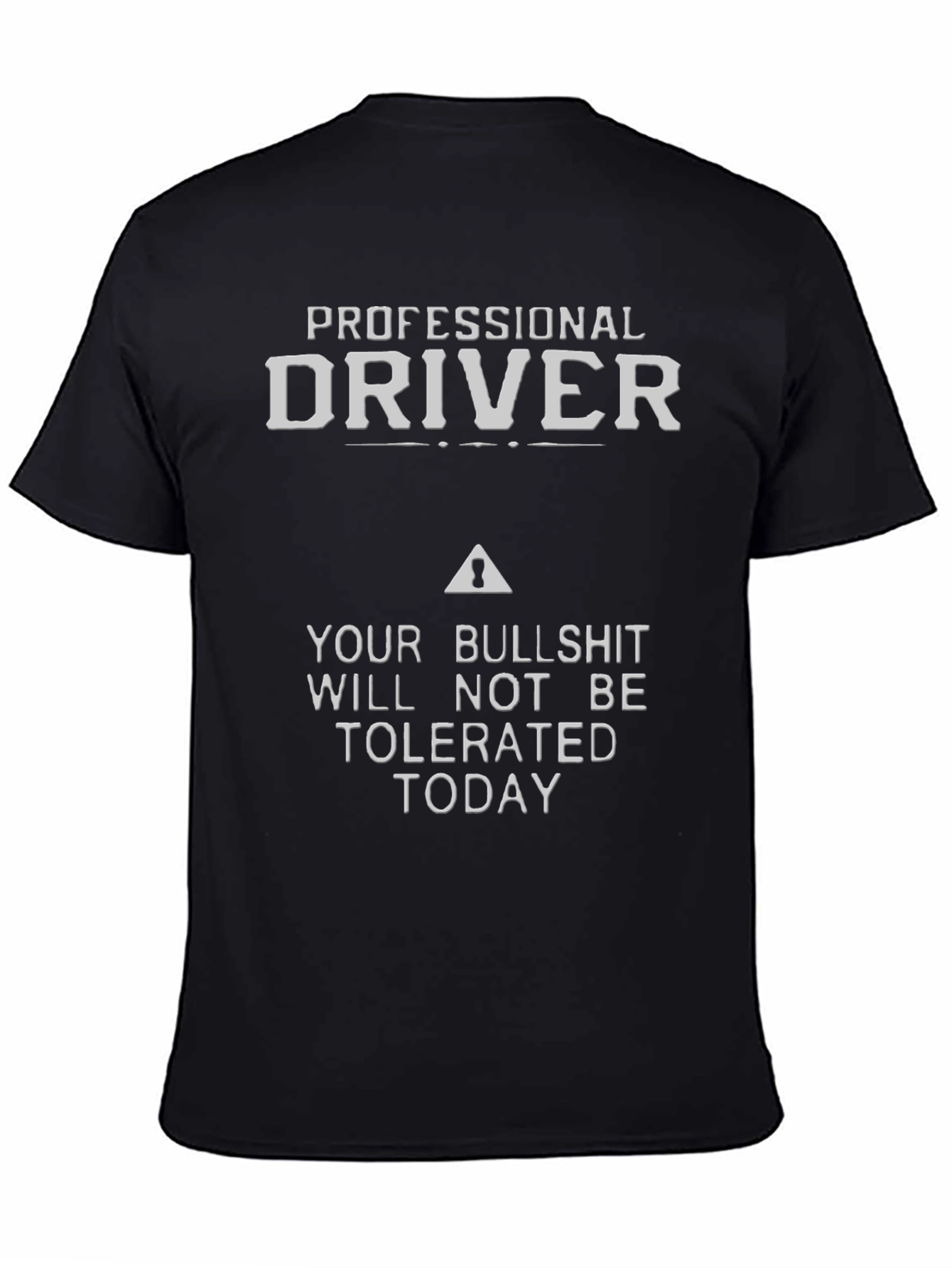 Professional Driver Funny Graphic T-Shirt