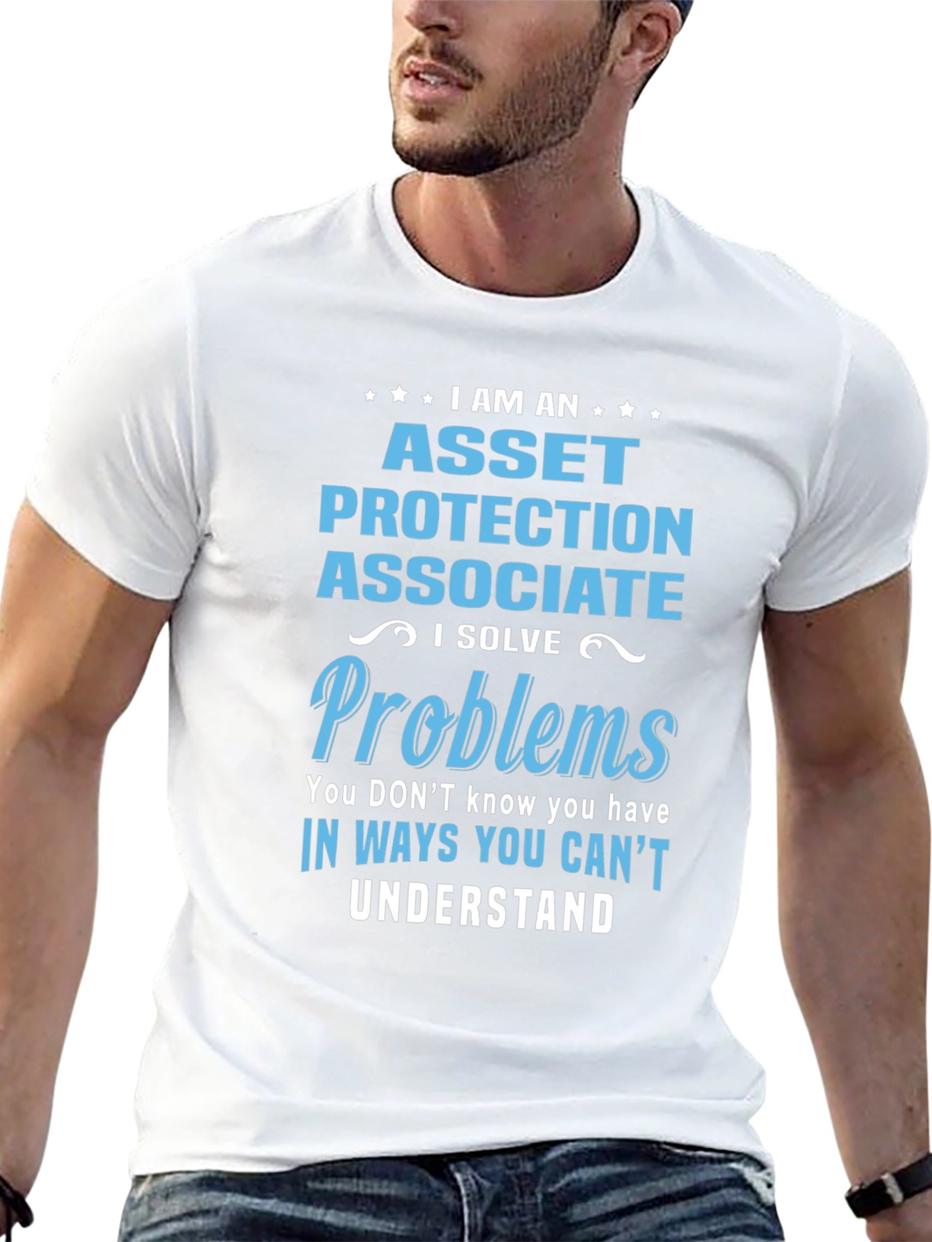 Asset Protection Associate T-Shirt - I Solve Problems