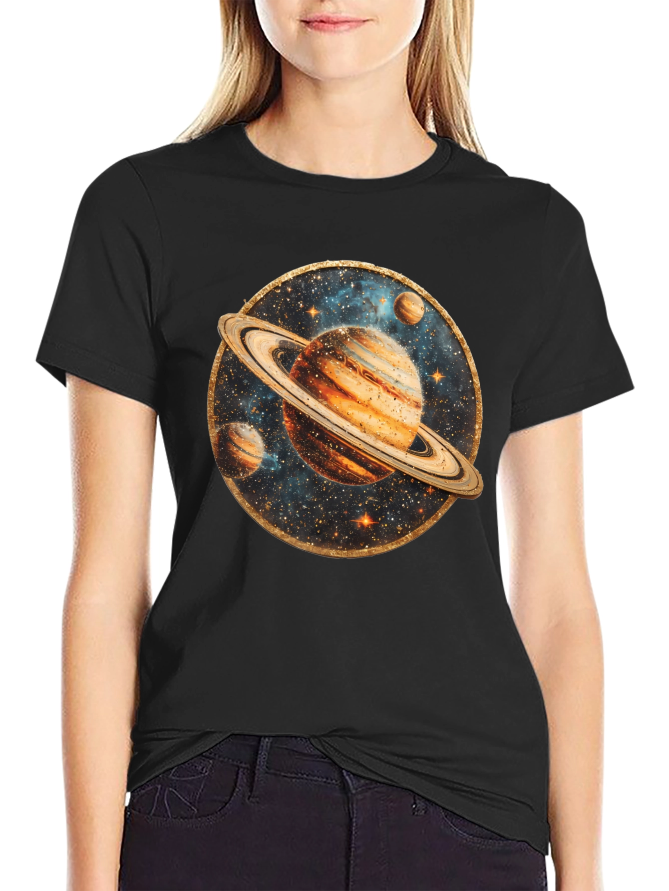 Saturn Graphic Tee - Space Lovers