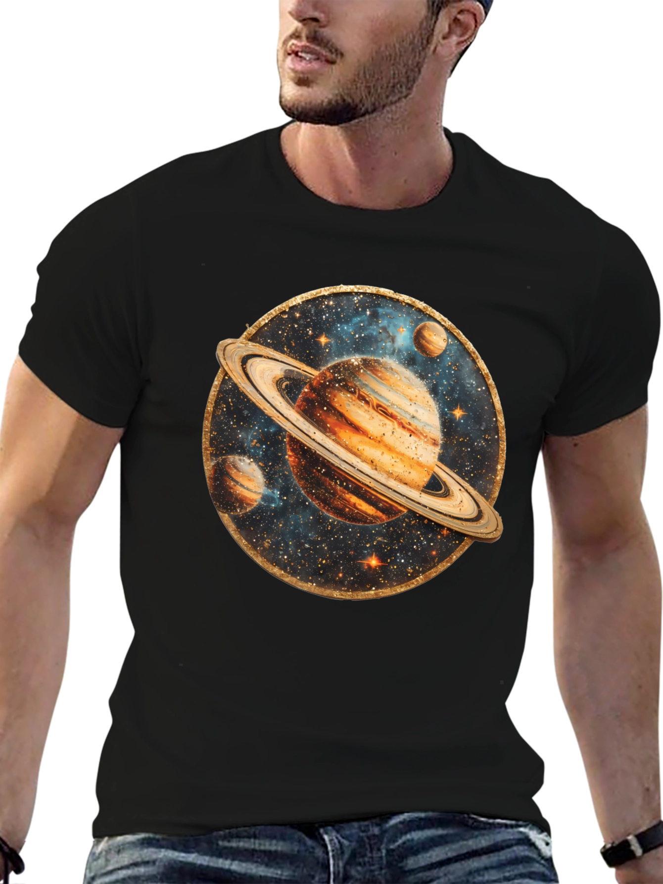 Saturn Graphic Tee - Space Lovers
