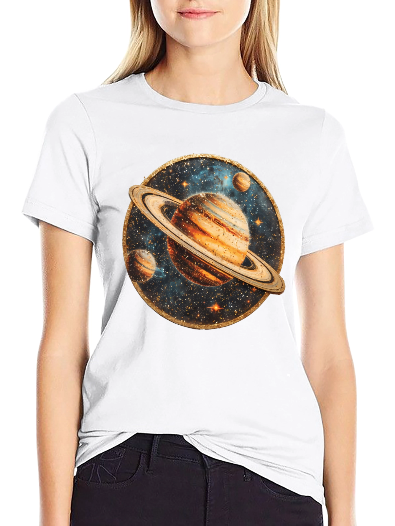 Saturn Graphic Tee - Space Lovers