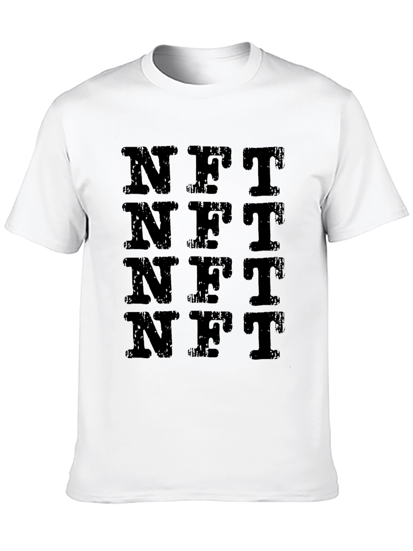 Mens NFT Graphic Tee - Black Short Sleeve