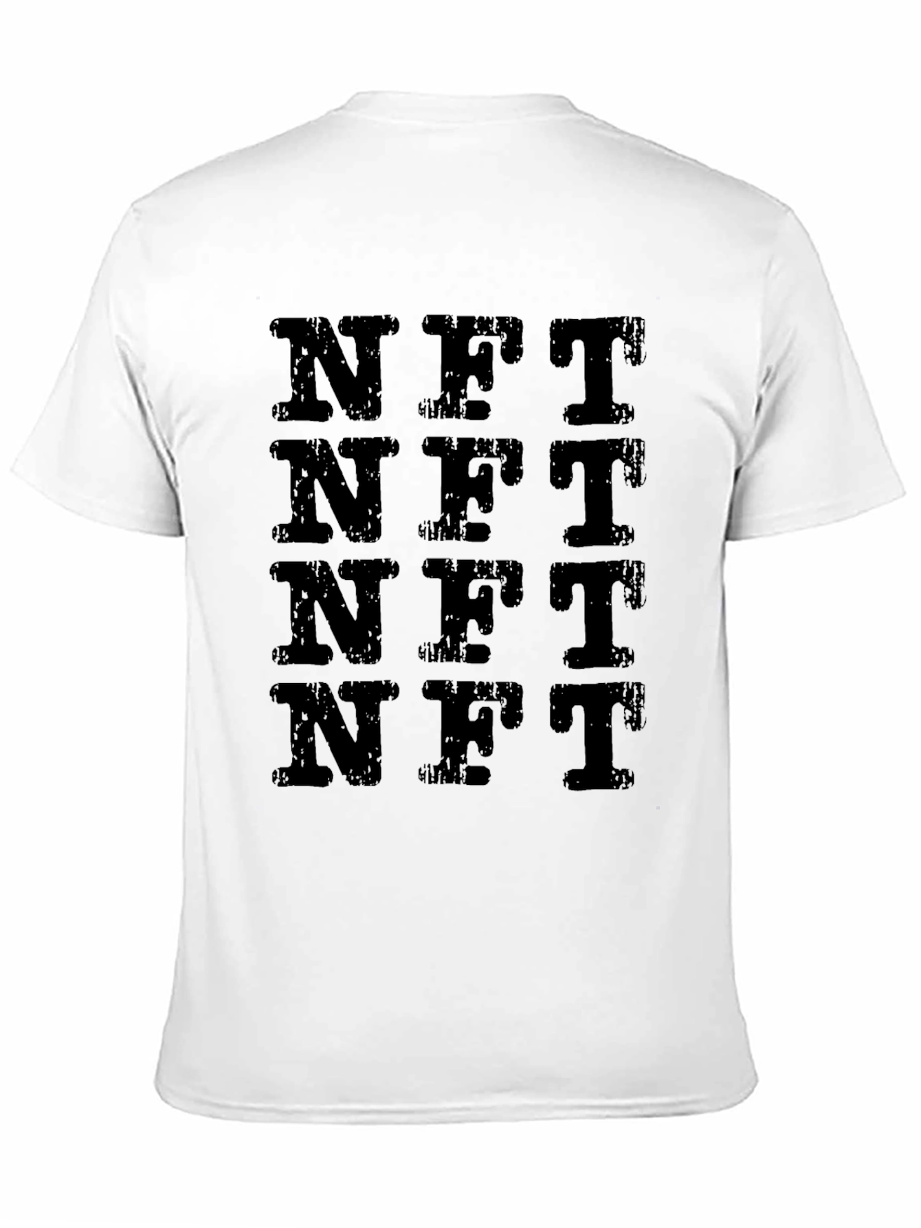 Mens NFT Graphic Tee - Black Short Sleeve