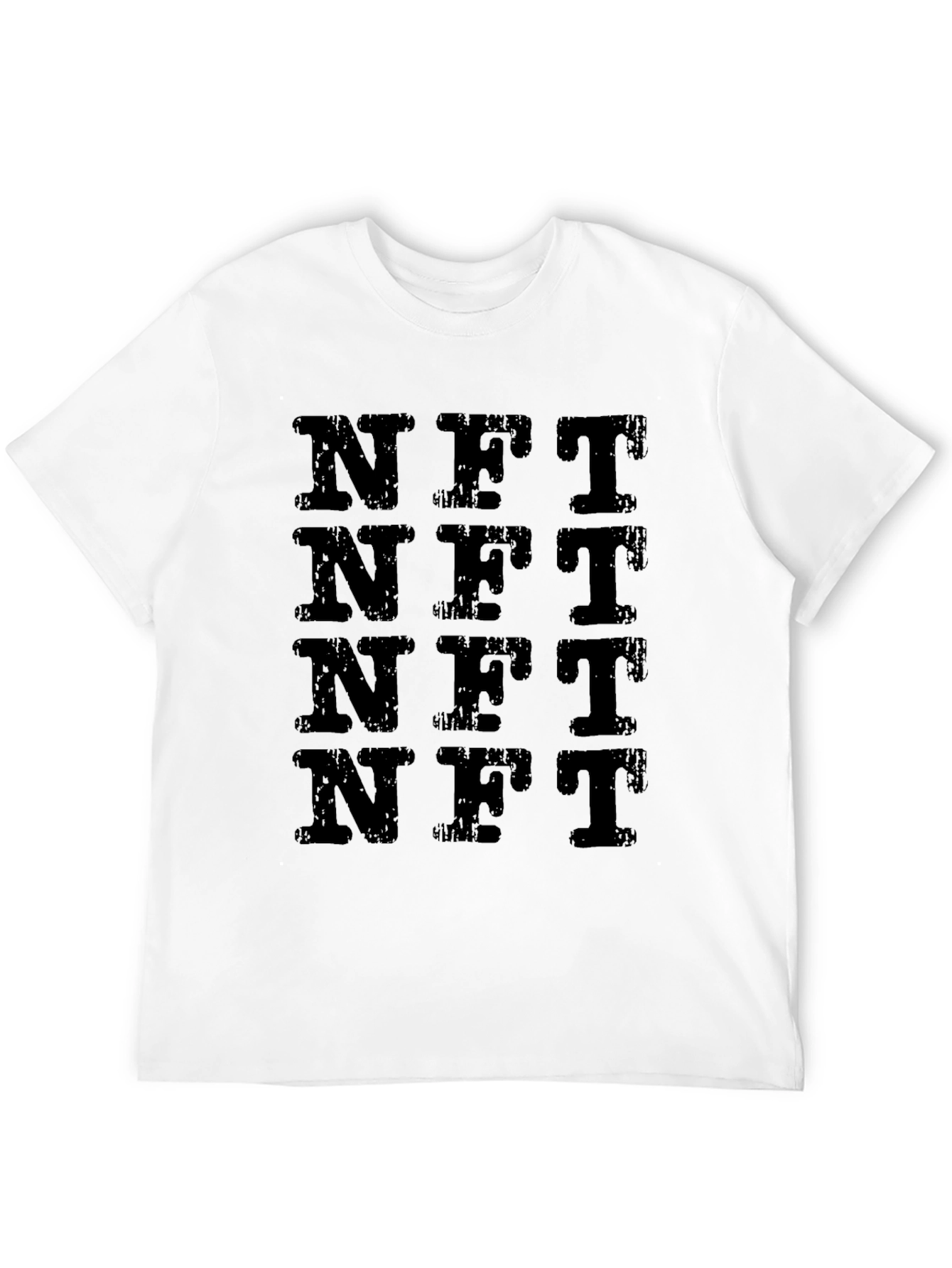 Mens NFT Graphic Tee - Black Short Sleeve