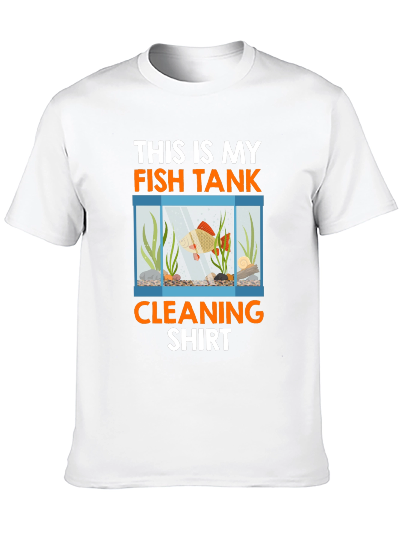 Fish Tank Cleaning Shirt - Aquarium Keeper Tee