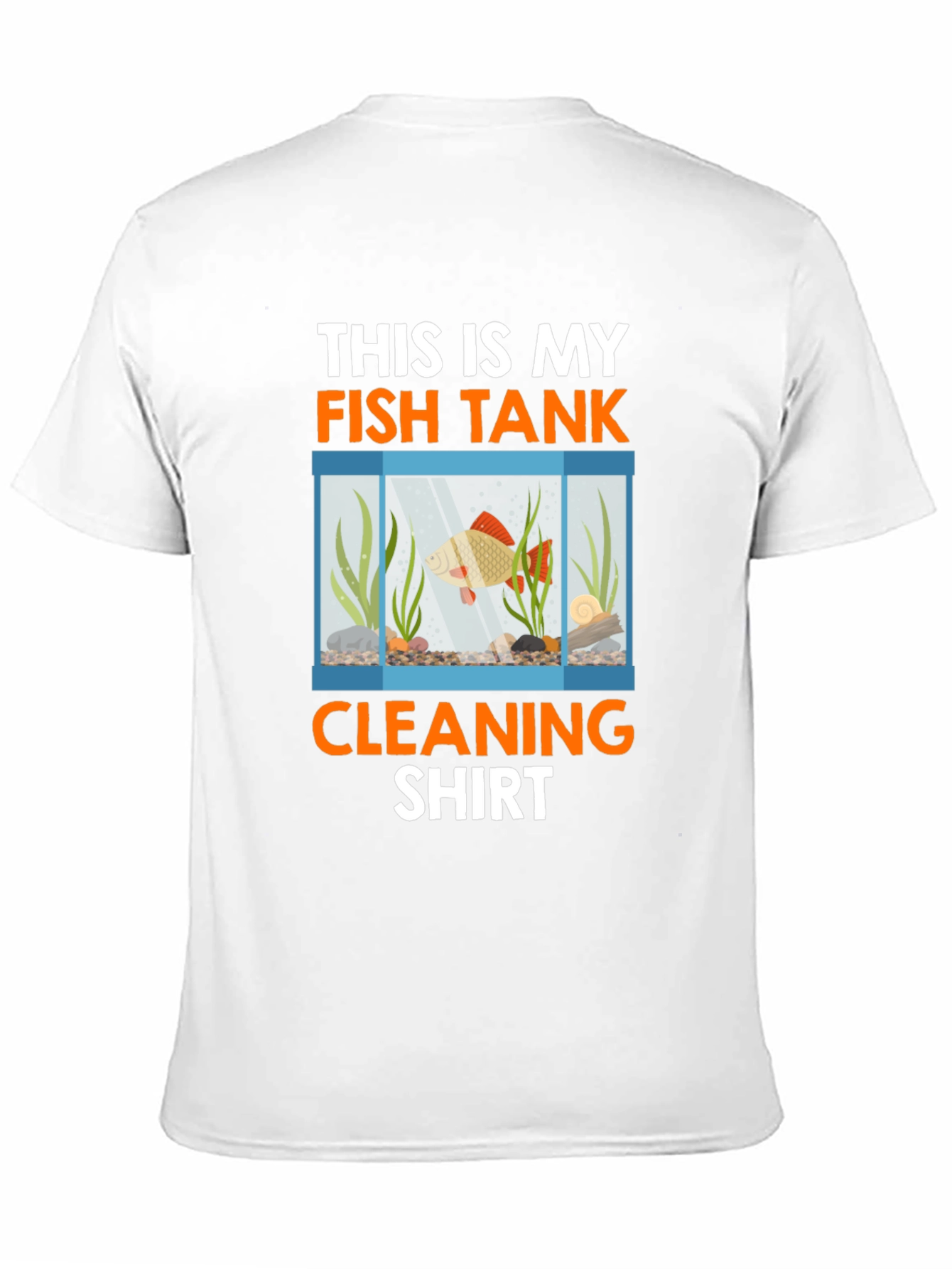 Fish Tank Cleaning Shirt - Aquarium Keeper Tee