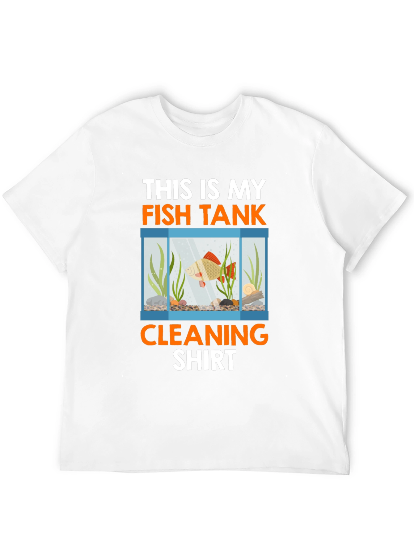 Fish Tank Cleaning Shirt - Aquarium Keeper Tee