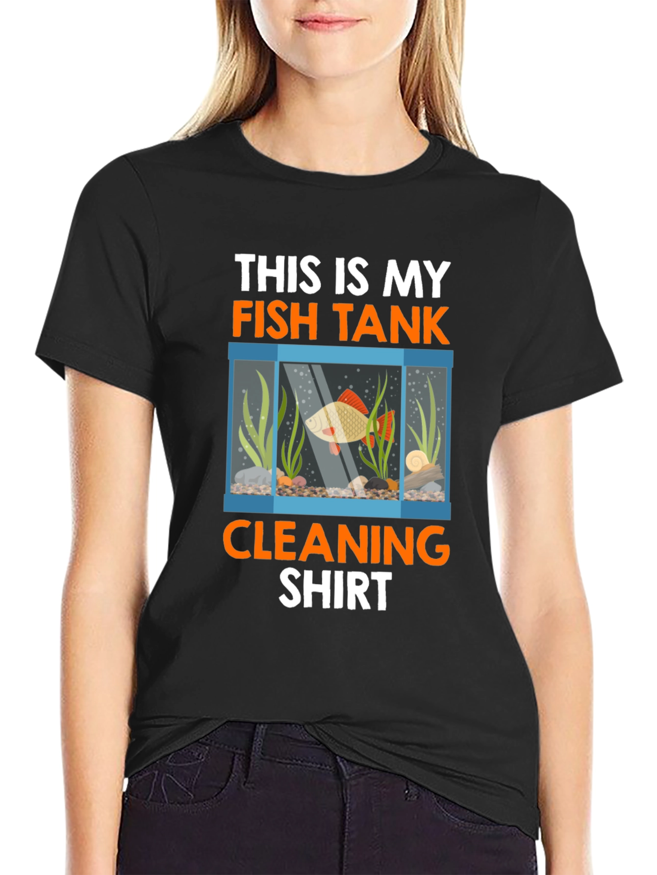 Fish Tank Cleaning Shirt - Aquarium Keeper Tee