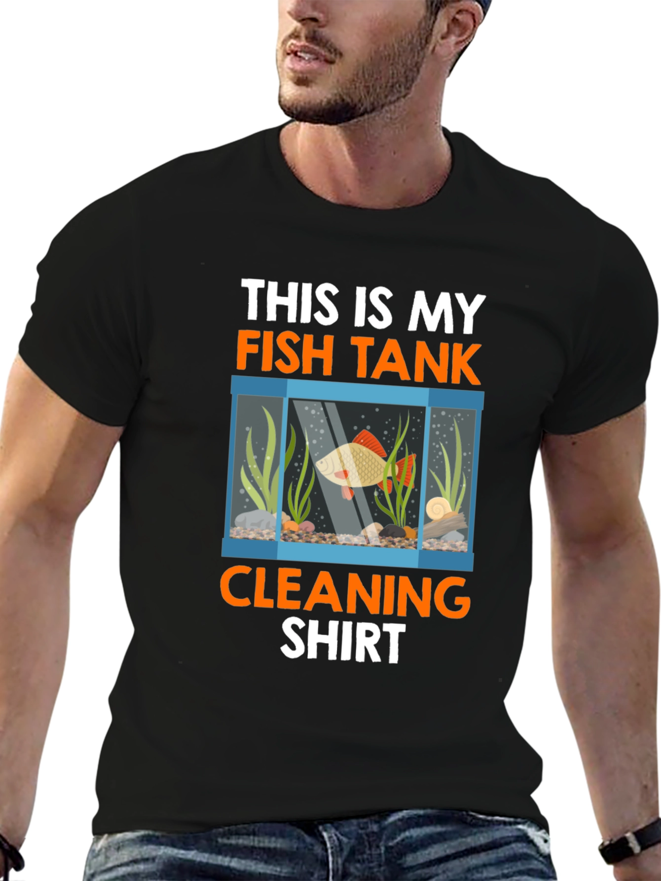Fish Tank Cleaning Shirt - Aquarium Keeper Tee