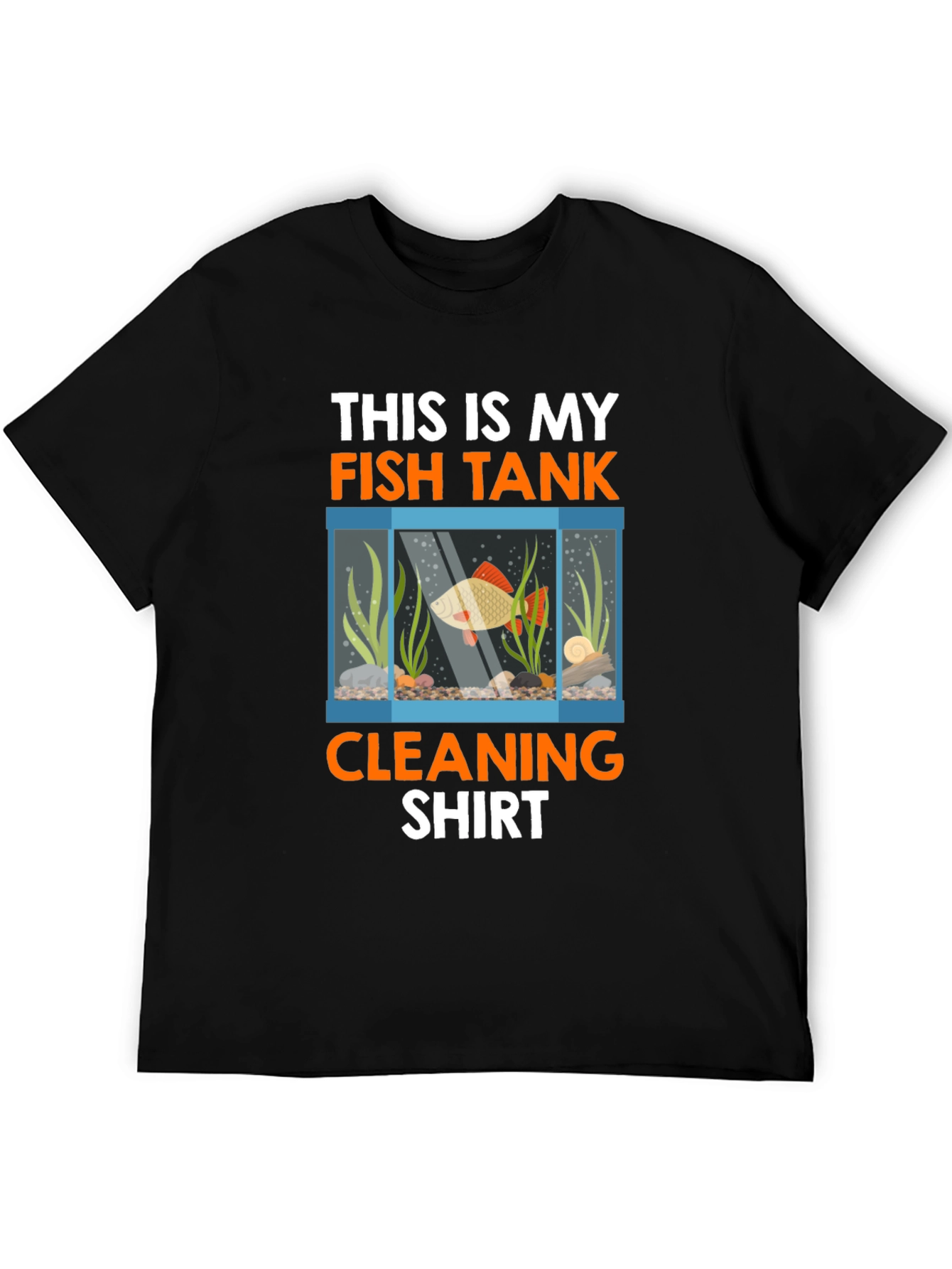 Fish Tank Cleaning Shirt - Aquarium Keeper Tee