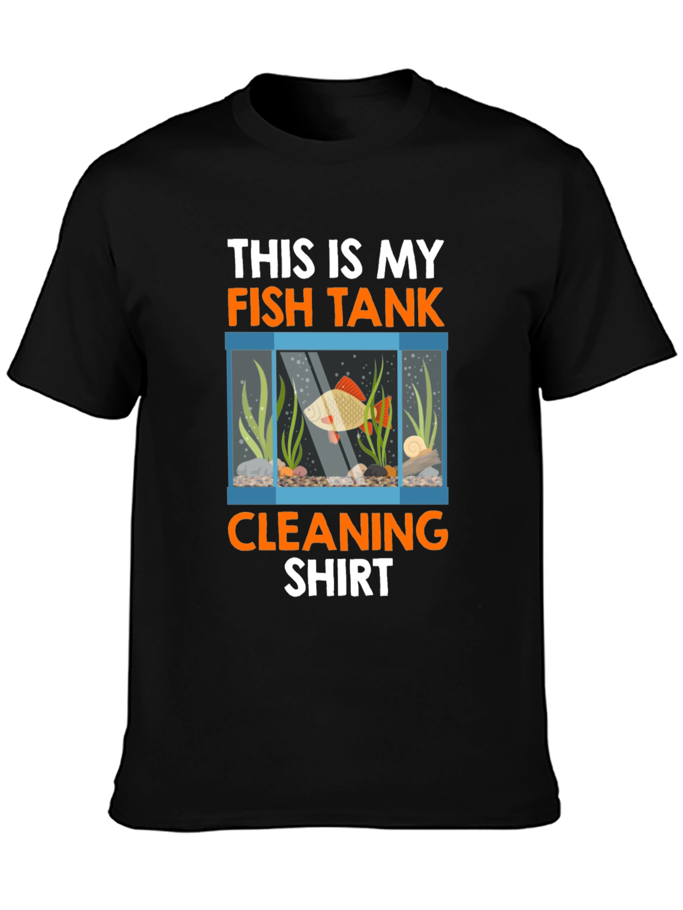 Fish Tank Cleaning Shirt - Aquarium Keeper Tee