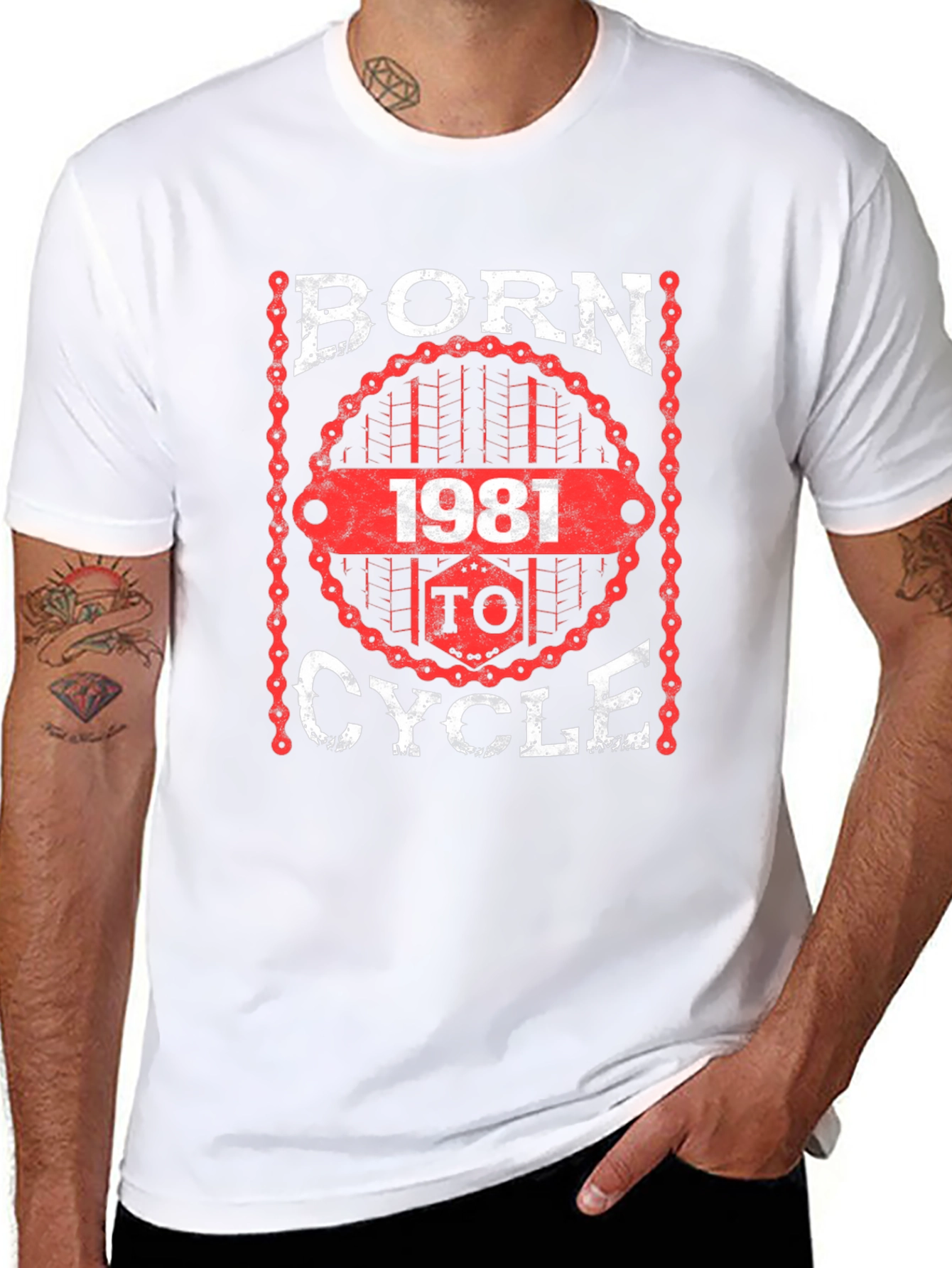 Born to Cycle 1981 T-Shirt