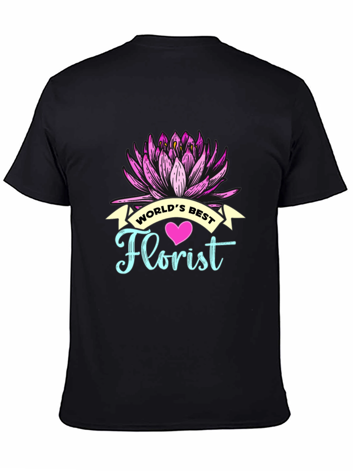 Worlds Best Florist Graphic T-Shirt