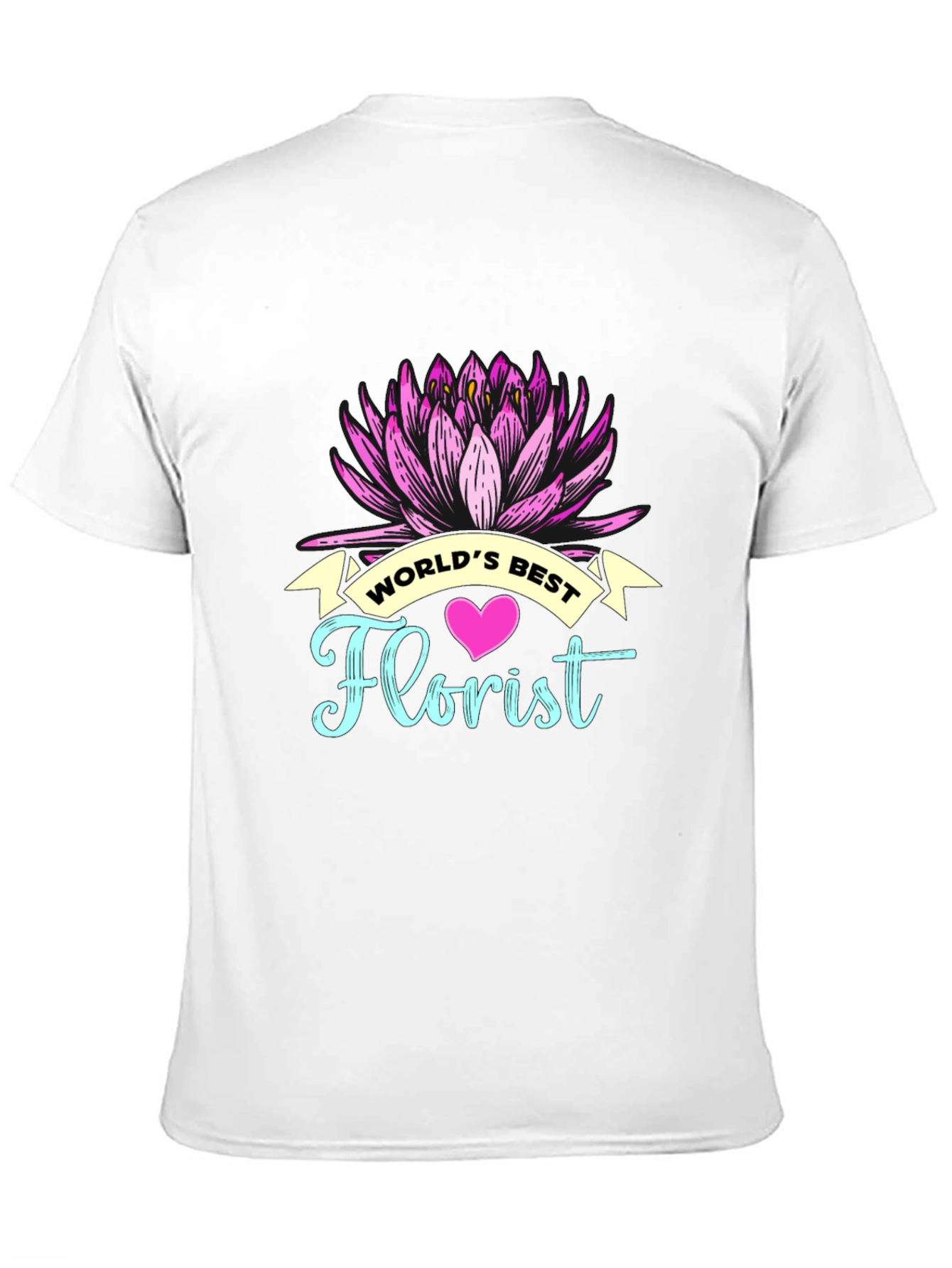 Worlds Best Florist Graphic T-Shirt
