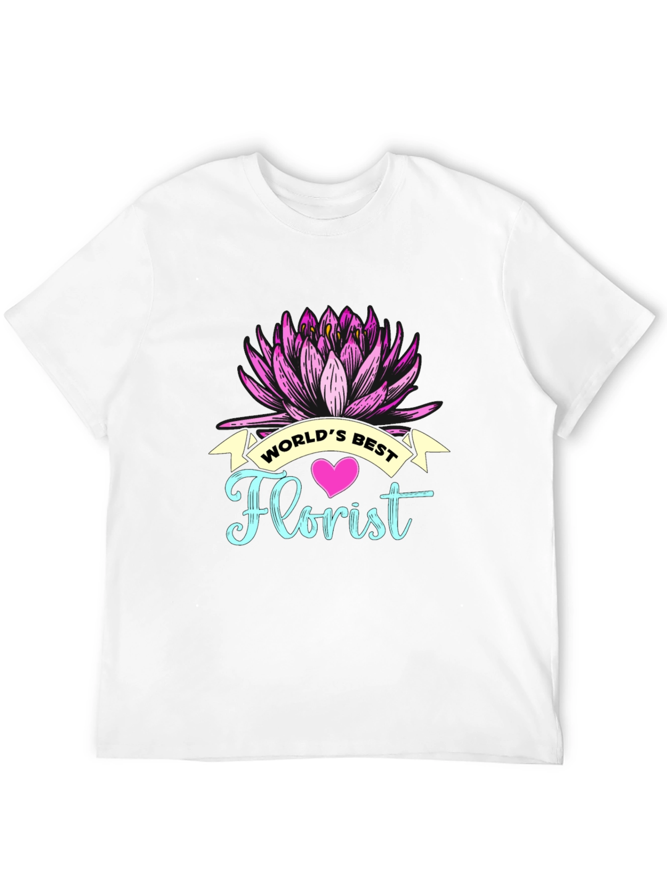 Worlds Best Florist Graphic T-Shirt