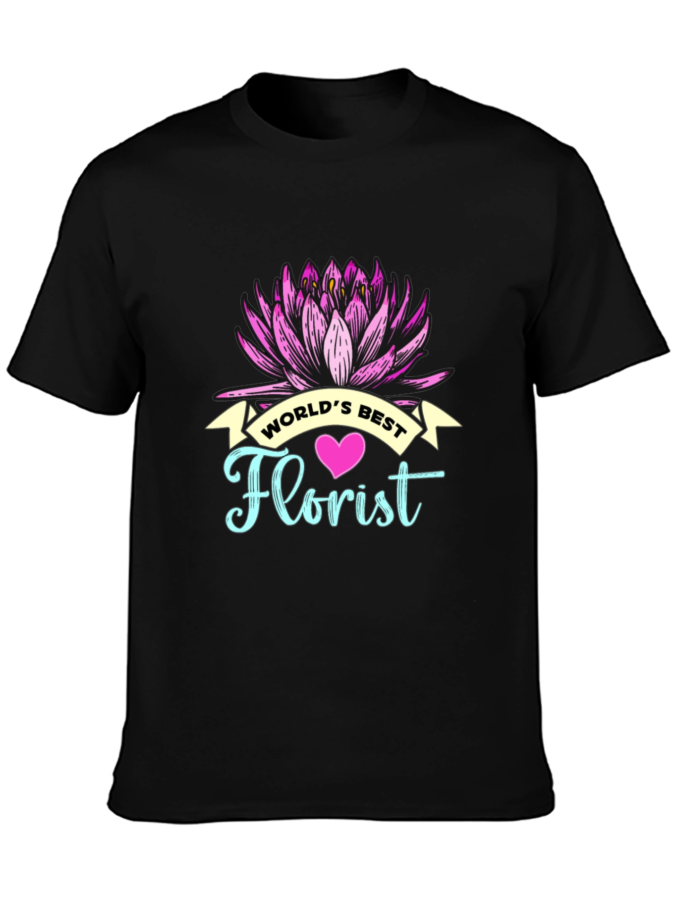 Worlds Best Florist Graphic T-Shirt