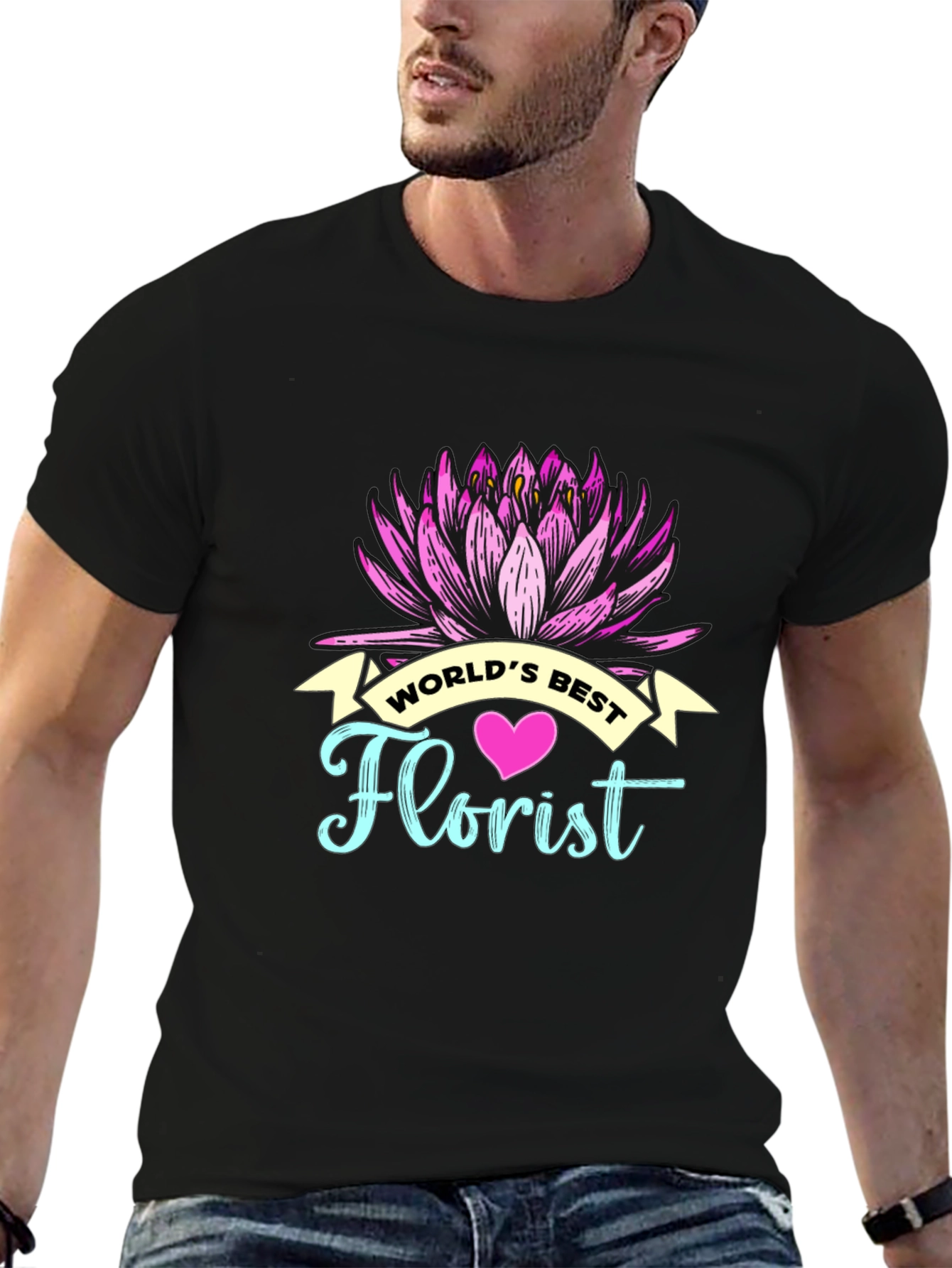 Worlds Best Florist Graphic T-Shirt