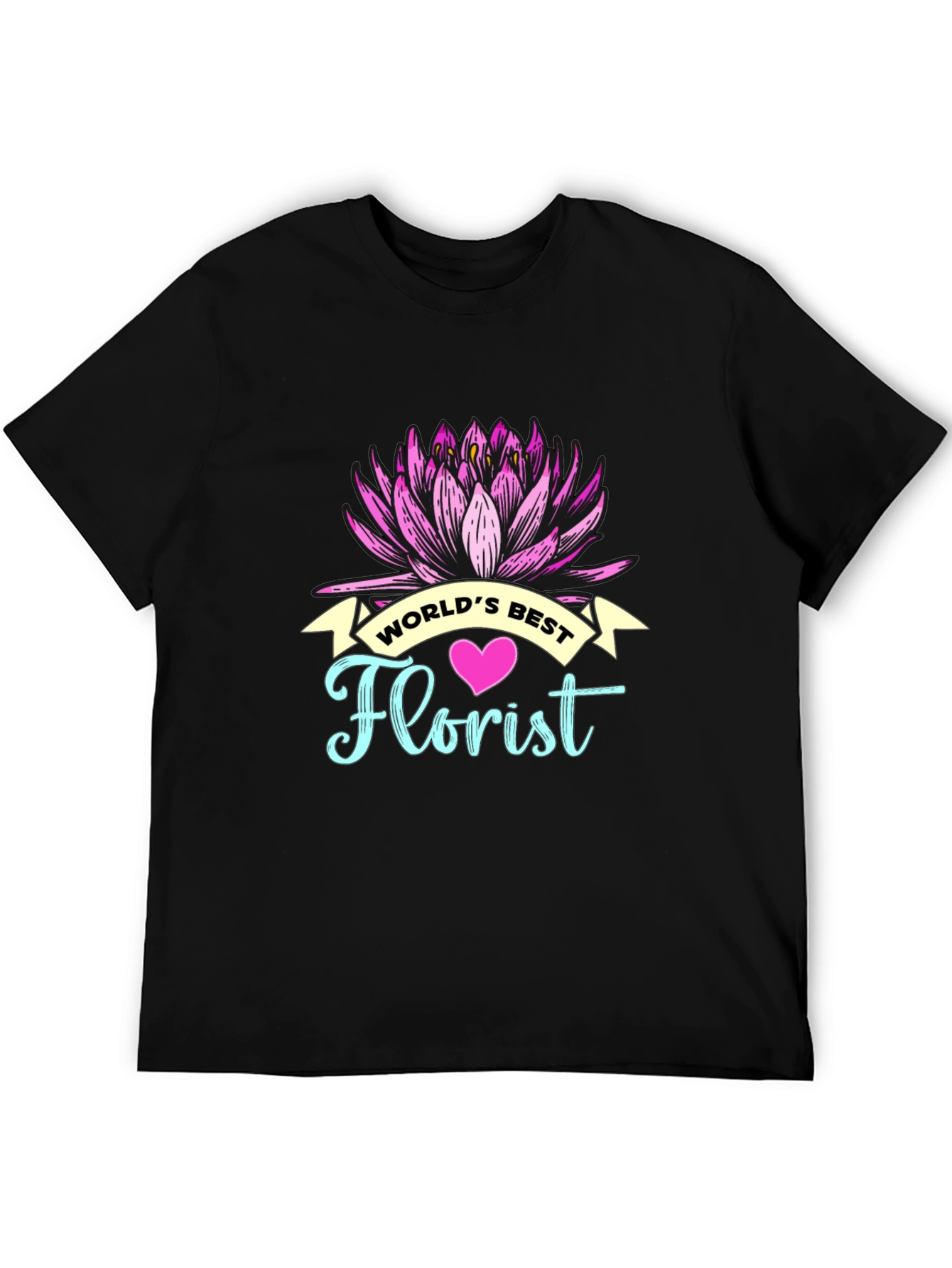 Worlds Best Florist Graphic T-Shirt