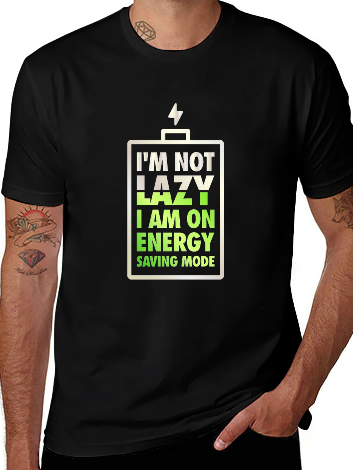 Im Not Lazy Energy Saving Mode T-Shirt