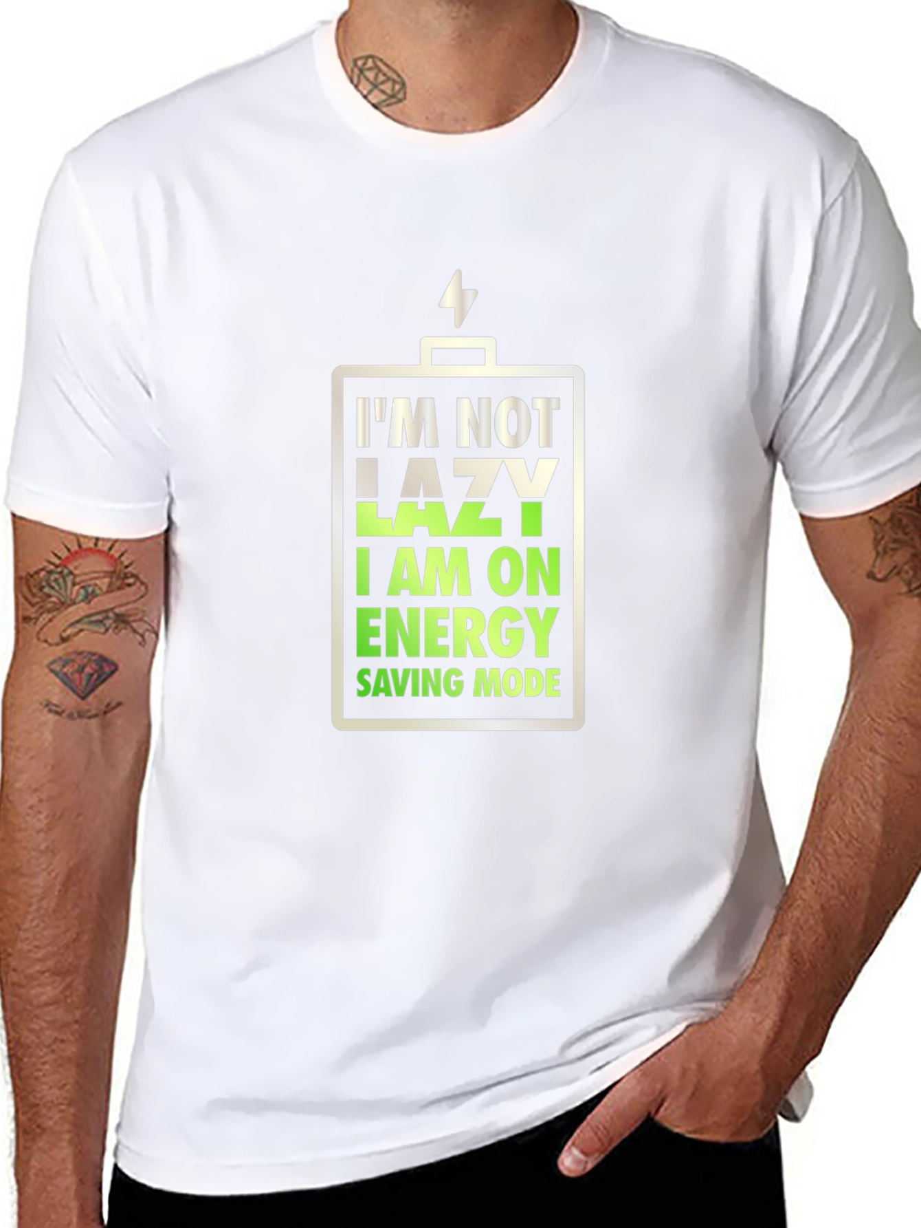 Im Not Lazy Energy Saving Mode T-Shirt