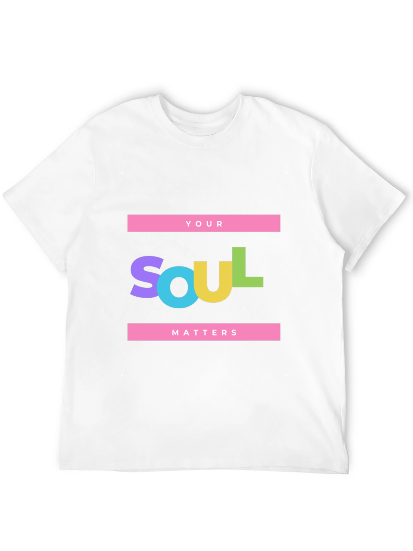 Your Soul Matters Black Graphic Tee